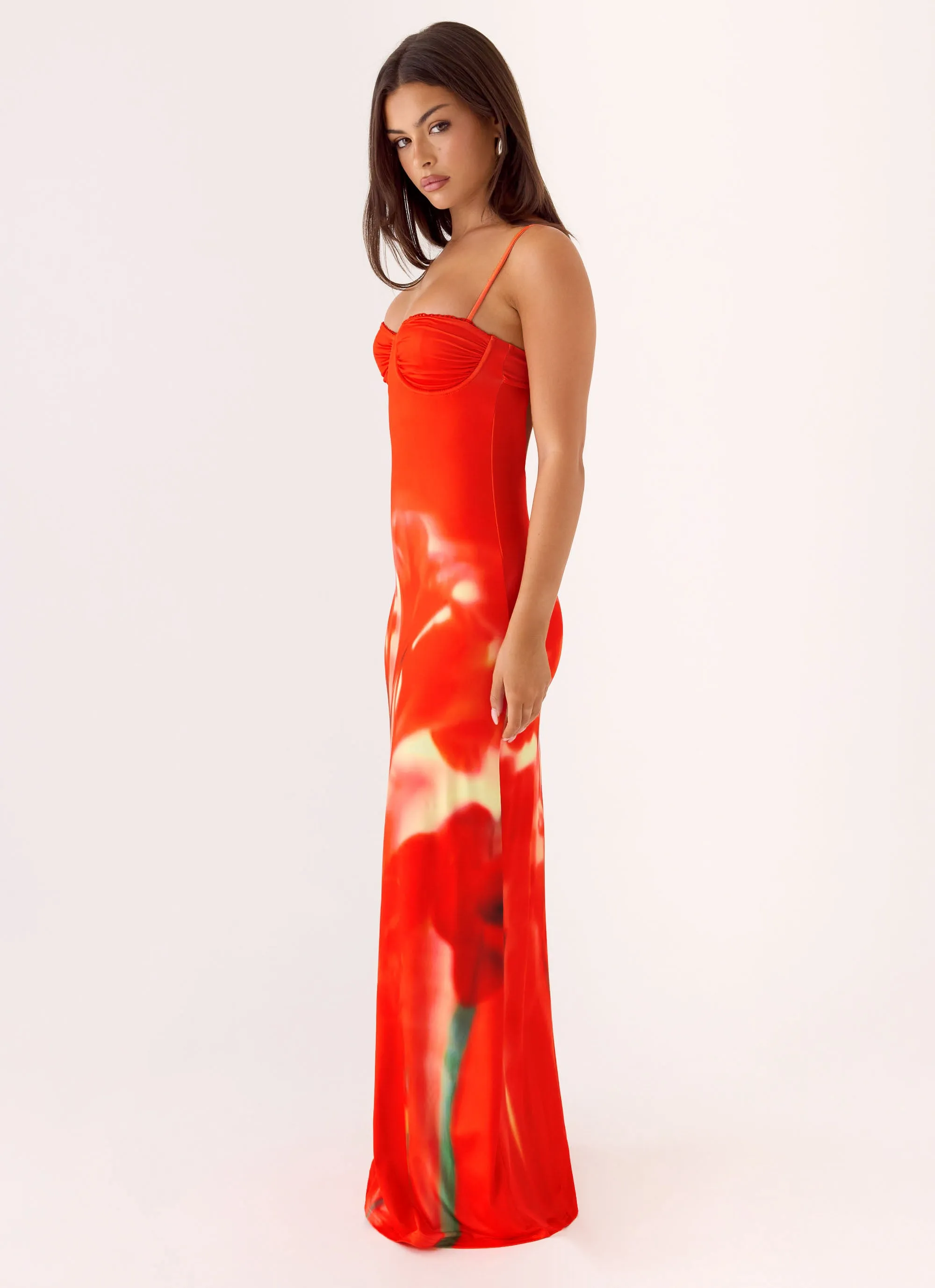 Vamonos Maxi Dress - Fire Petal sold by Peppermayo product image thumbnail 2