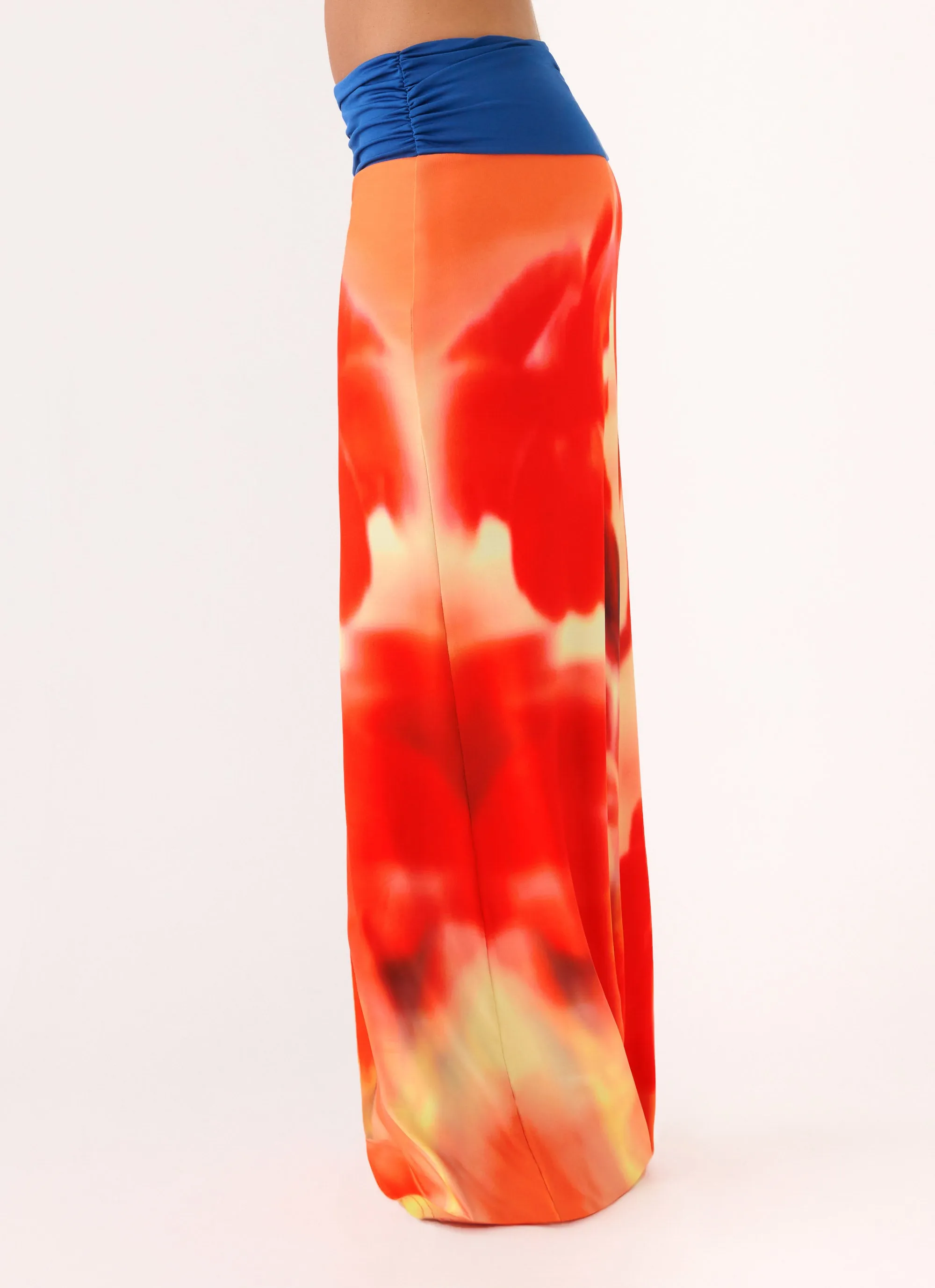 Fraser Maxi Skirt - Sunburnt Petal sold by Peppermayo product image thumbnail 3