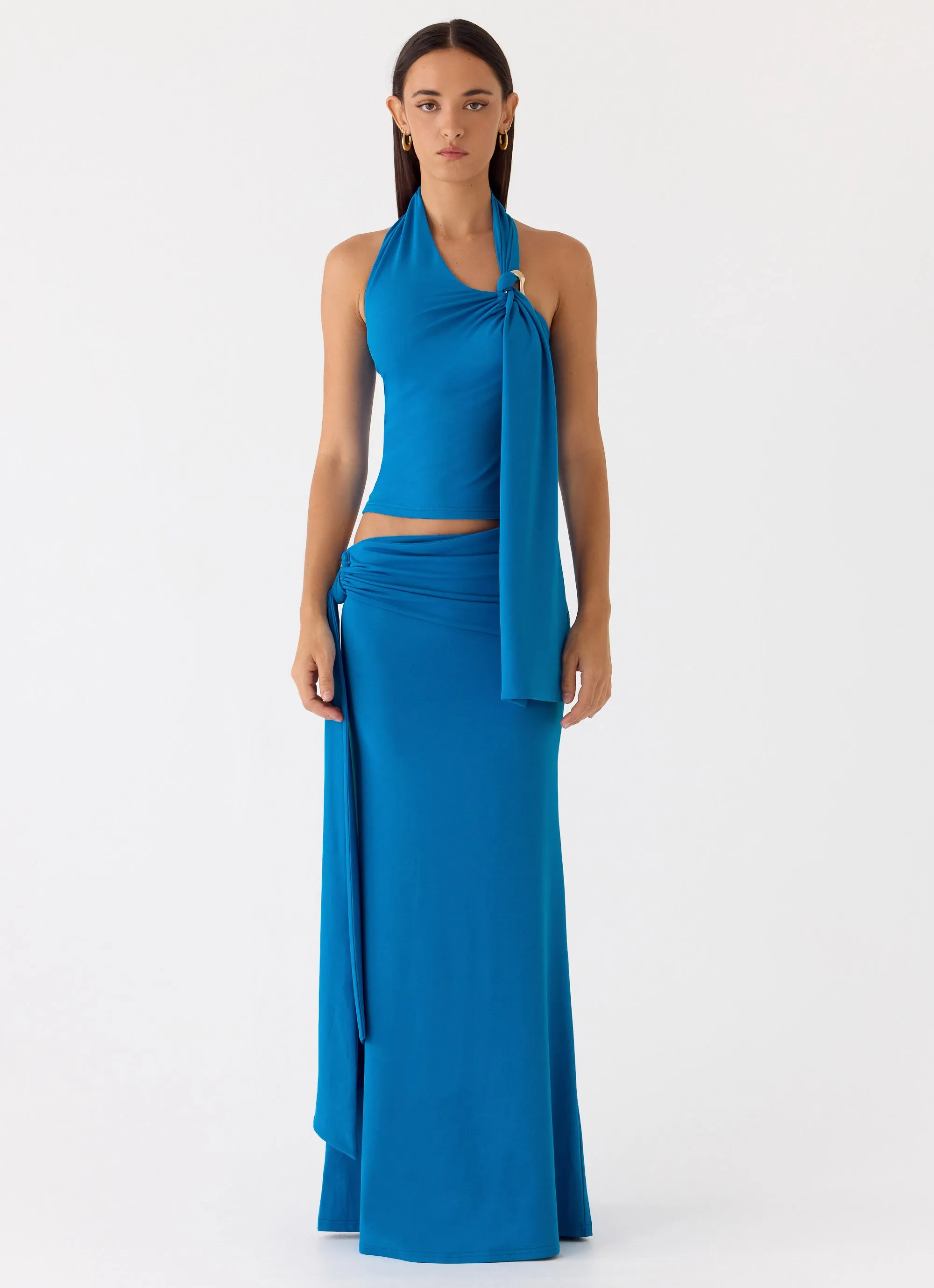 Demiase Top - Royal Blue sold by Peppermayo product image thumbnail 4