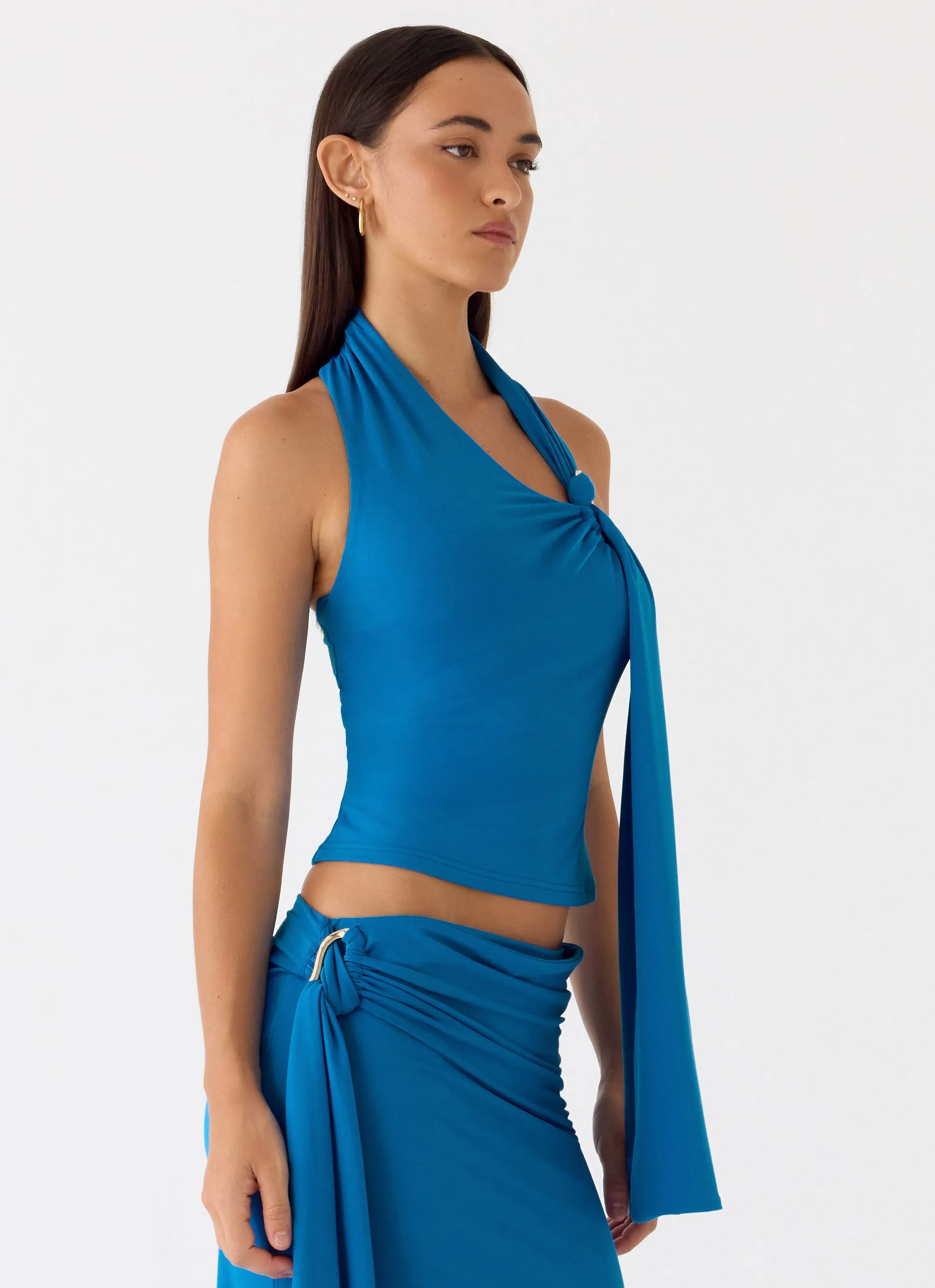 Demiase Top - Royal Blue sold by Peppermayo product image thumbnail 2