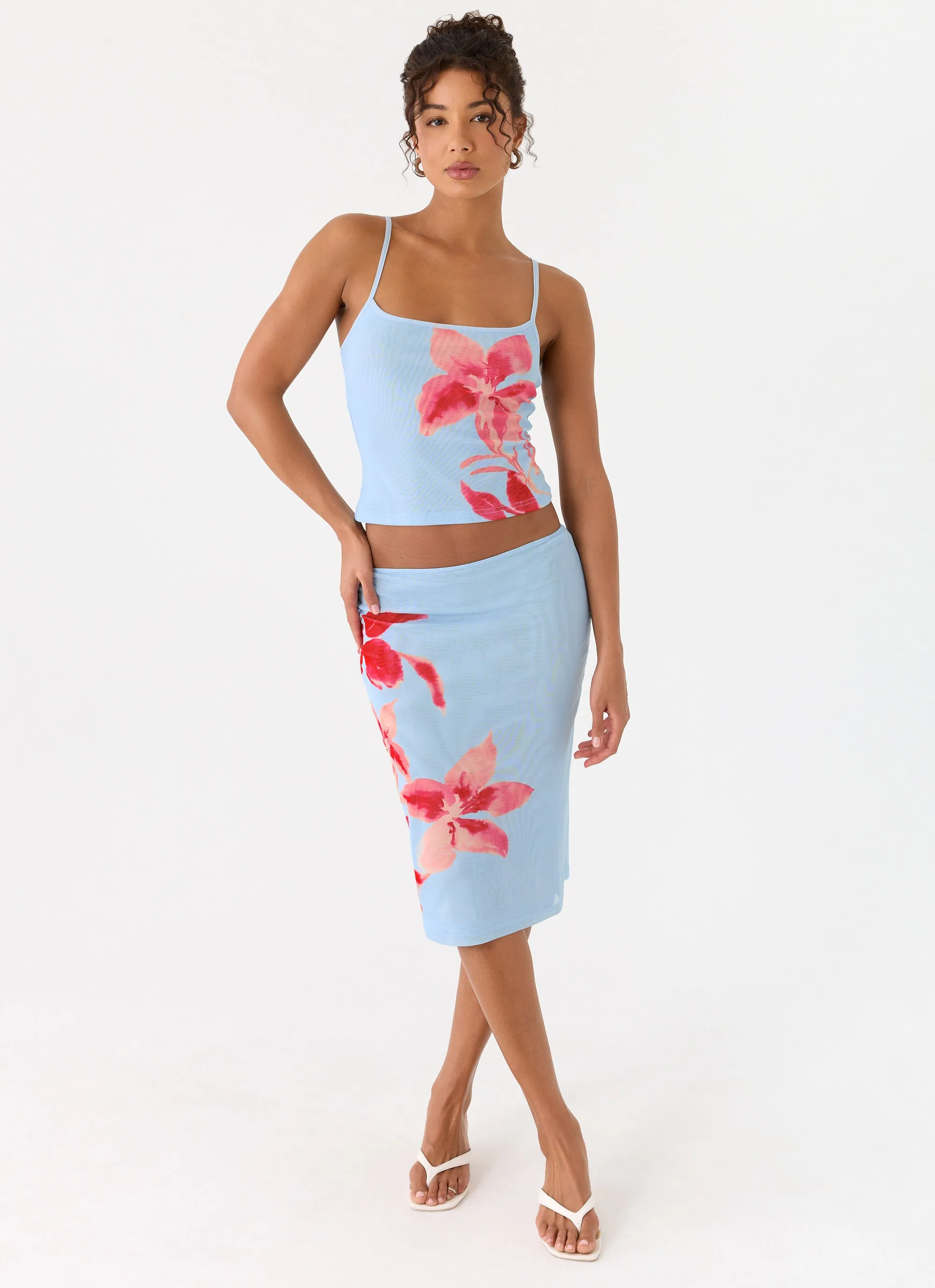 Tamia Cami Top - Blue Petal sold by Peppermayo product image thumbnail 5