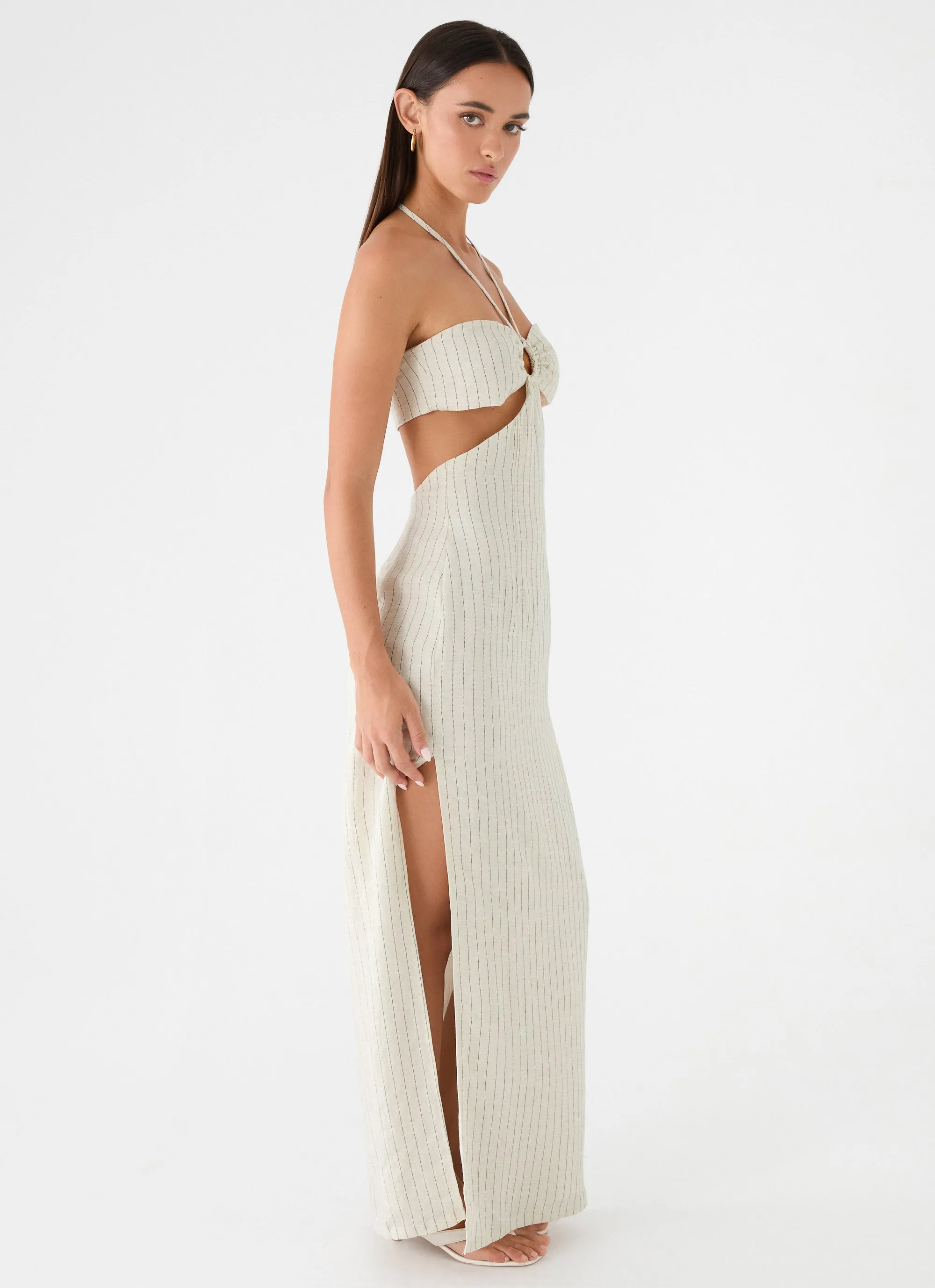 Laid Bare Maxi Dress - Desert Stripe sold by Peppermayo product image thumbnail 2