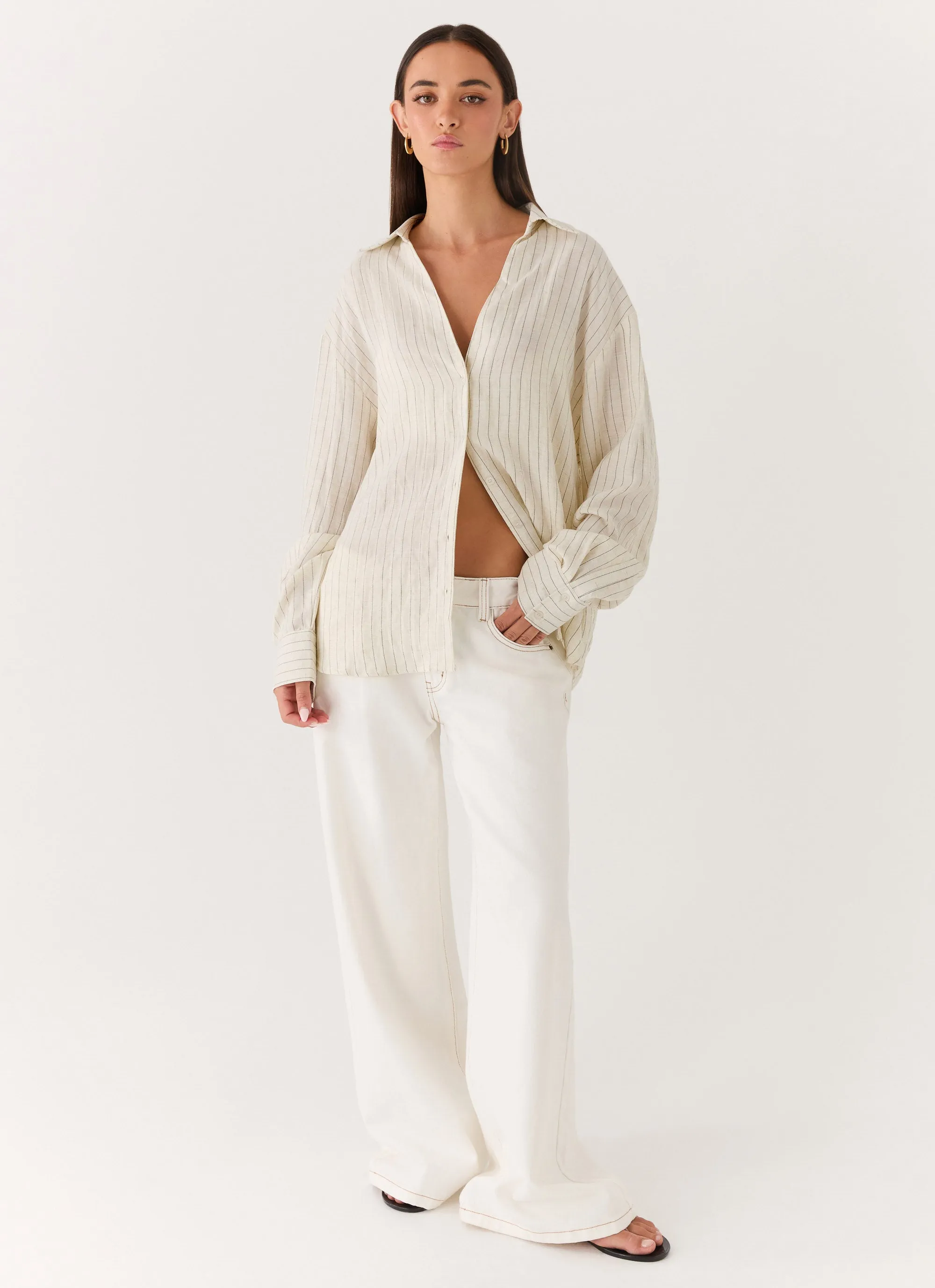 Alessio Shirt - Desert Stripe sold by Peppermayo product image thumbnail 5