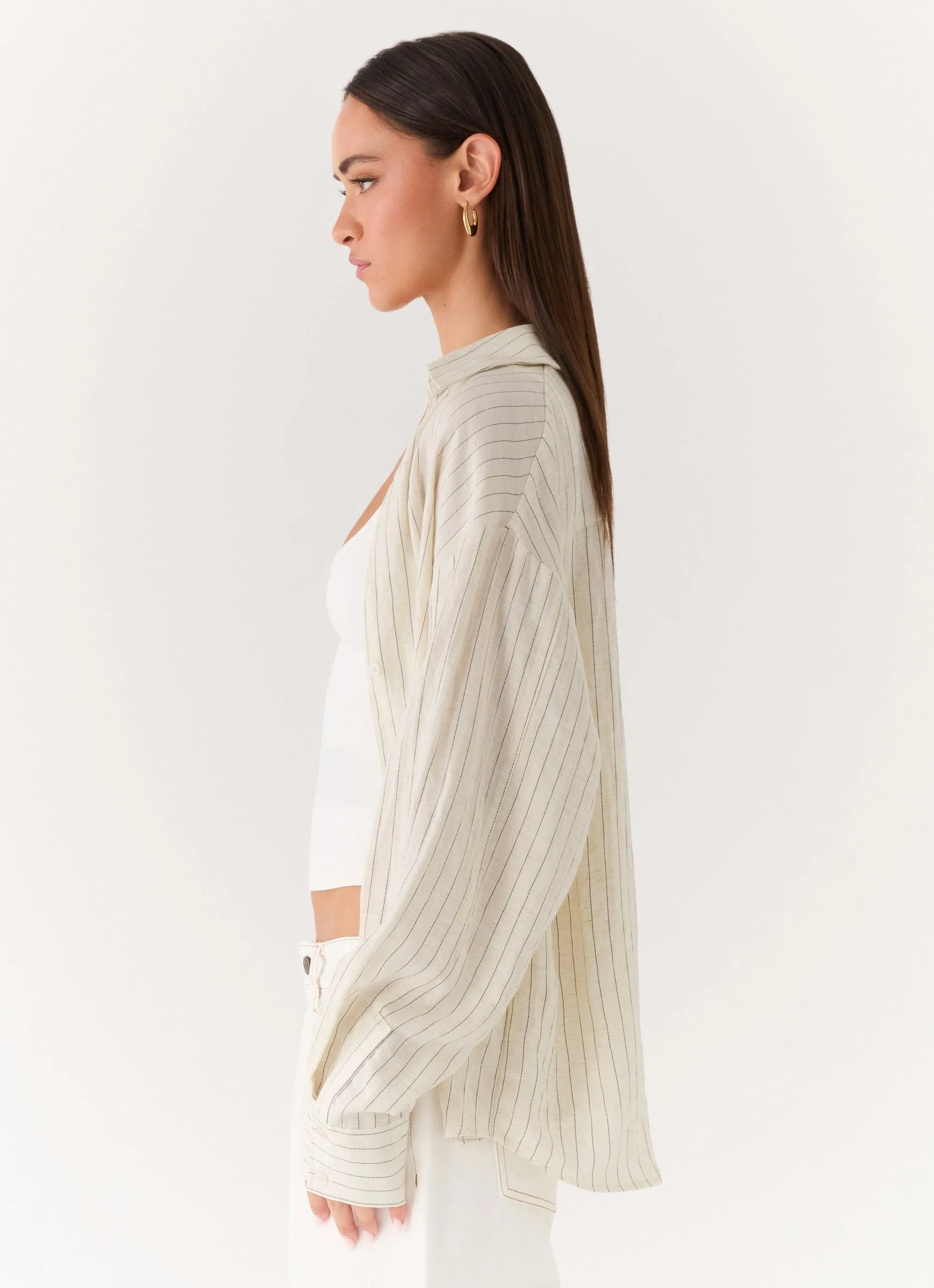 Alessio Shirt - Desert Stripe sold by Peppermayo product image thumbnail 2