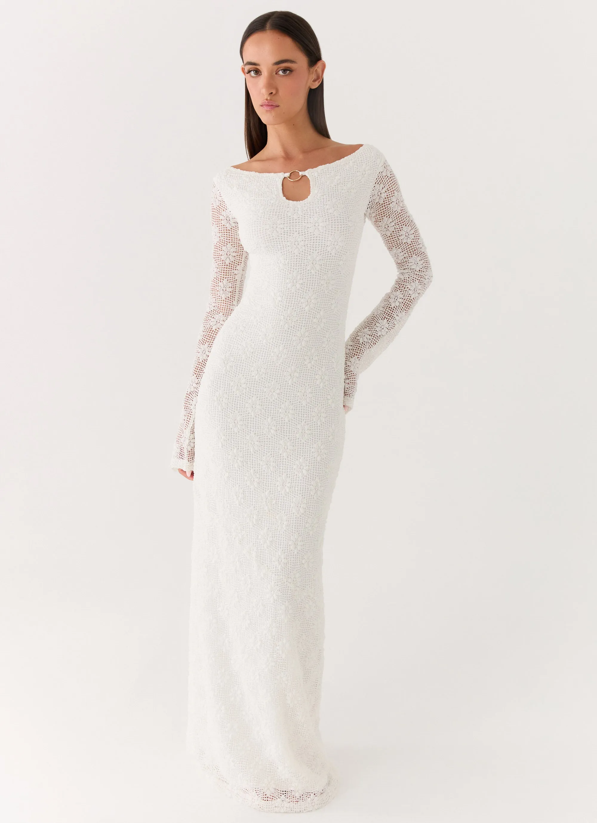 Theresea Maxi Dress - White sold by Peppermayo product image thumbnail 4