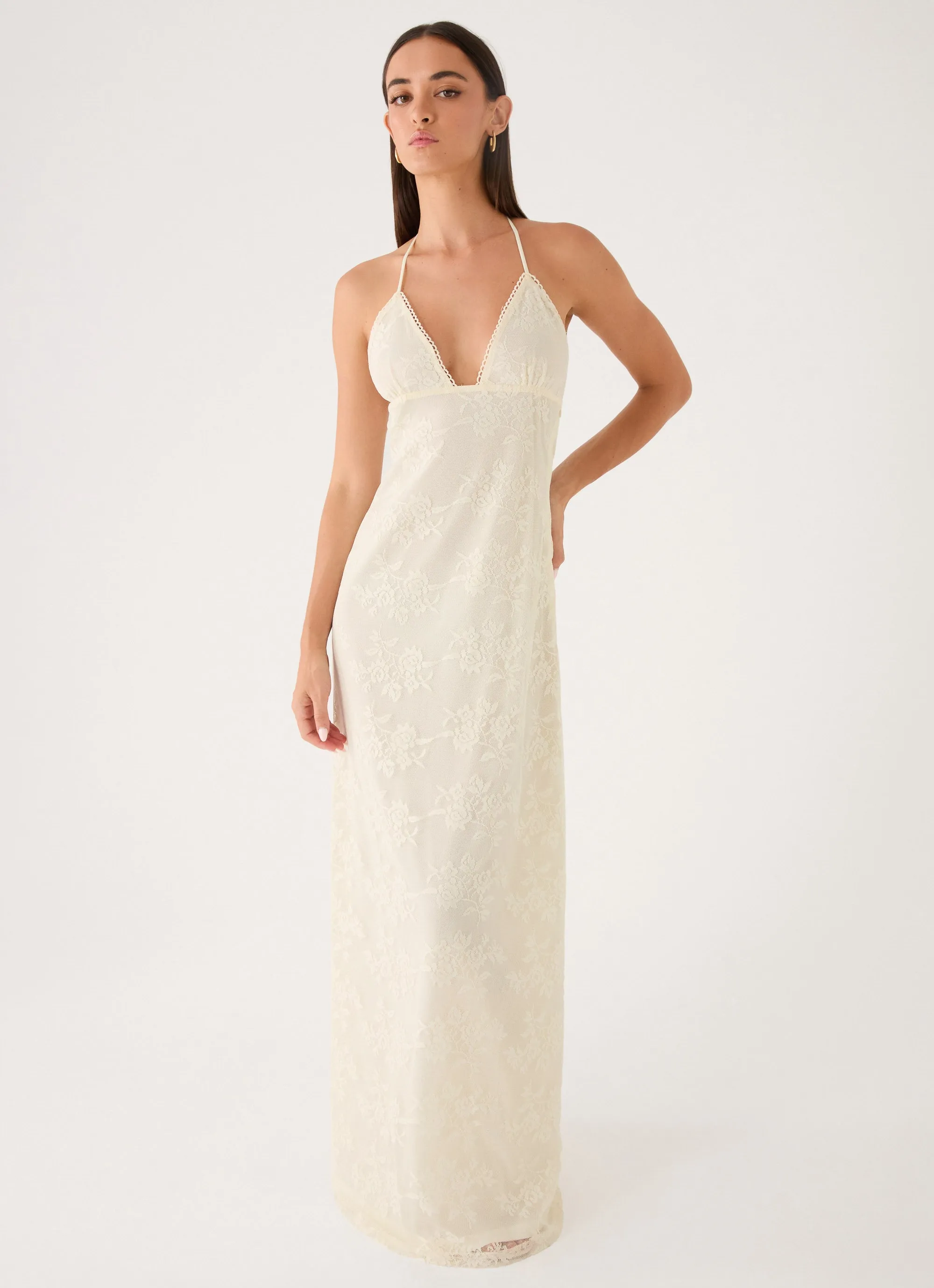 Fenric Maxi Dress - Ivory sold by Peppermayo product image thumbnail 4