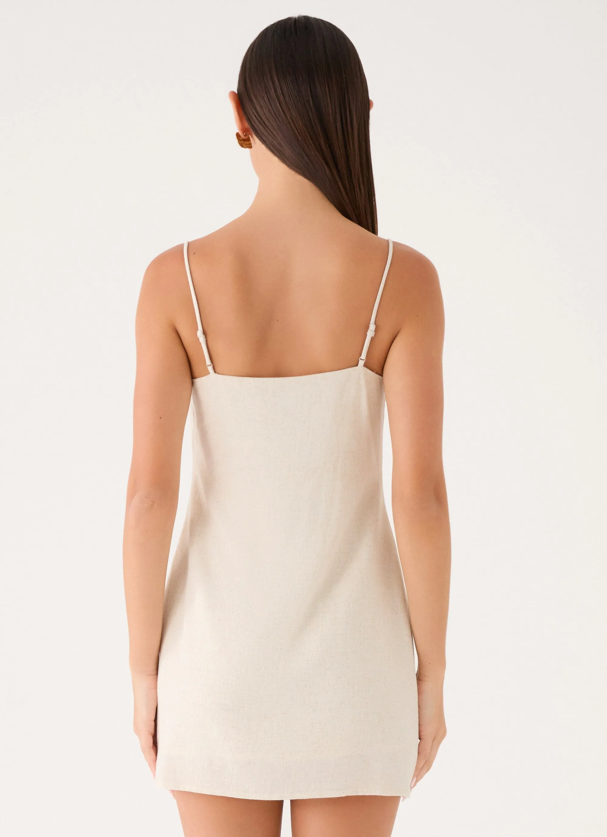 Bailee Mini Dress - Oatmeal sold by Peppermayo product image thumbnail 3