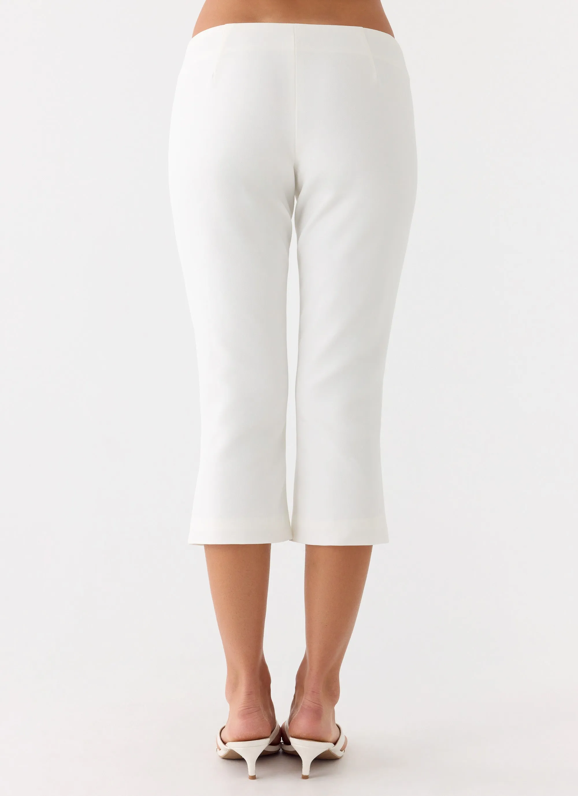 Andrea Pants - White sold by Peppermayo product image thumbnail 3