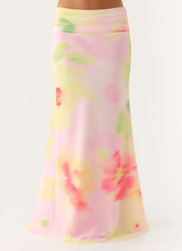 Sinnie Maxi Skirt - Floral Romance made by Peppermayo
