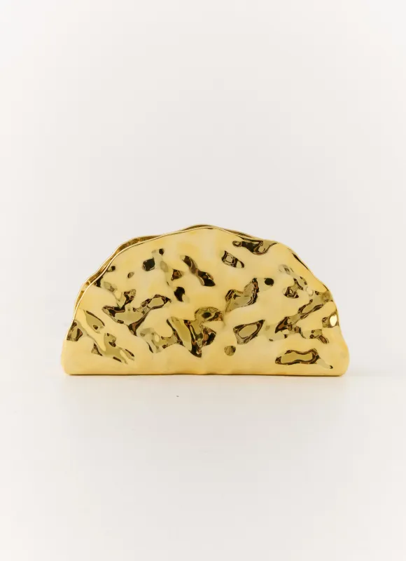 Bloom Glow Bag - Gold made by Peppermayo