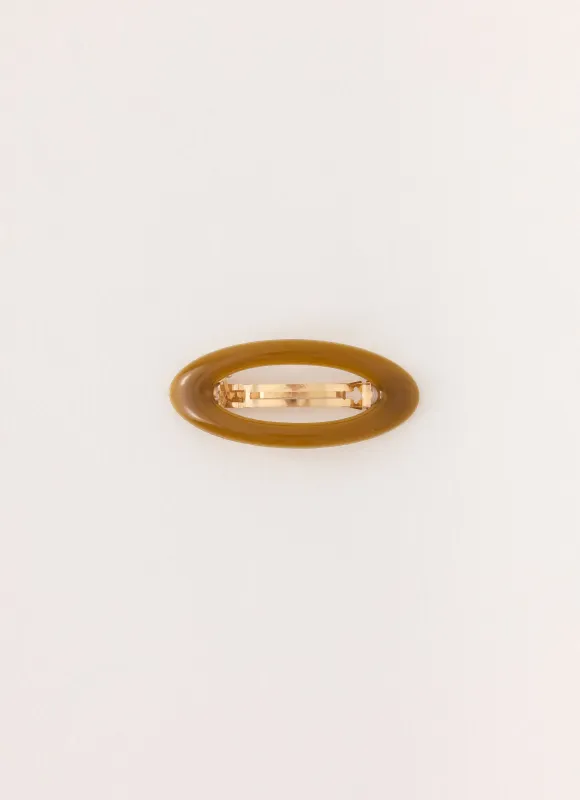 Day For It Hair Clip - Taupe made by Peppermayo