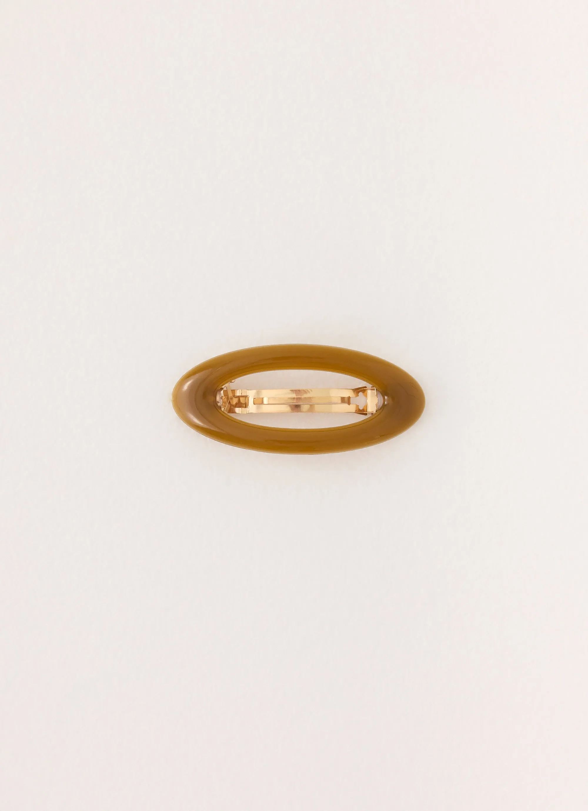 Day For It Hair Clip - Taupe sold by Peppermayo