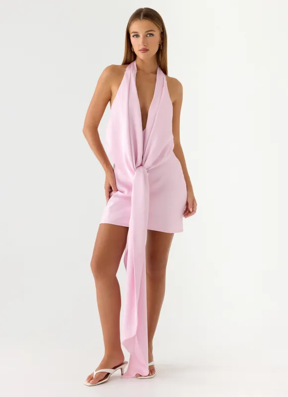 Marisole Mini Dress - Pink made by Peppermayo