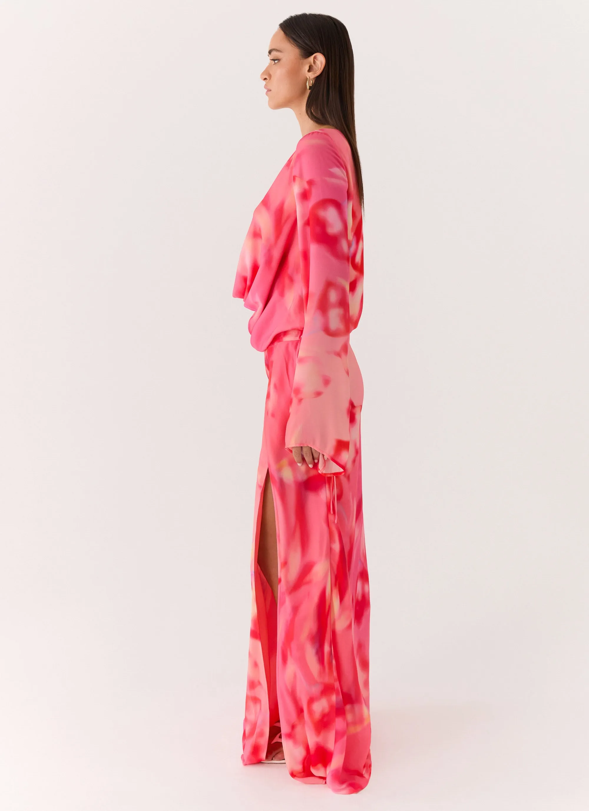 Rafaella Maxi Dress - Sun Blushed Bloom sold by Peppermayo product image thumbnail 2
