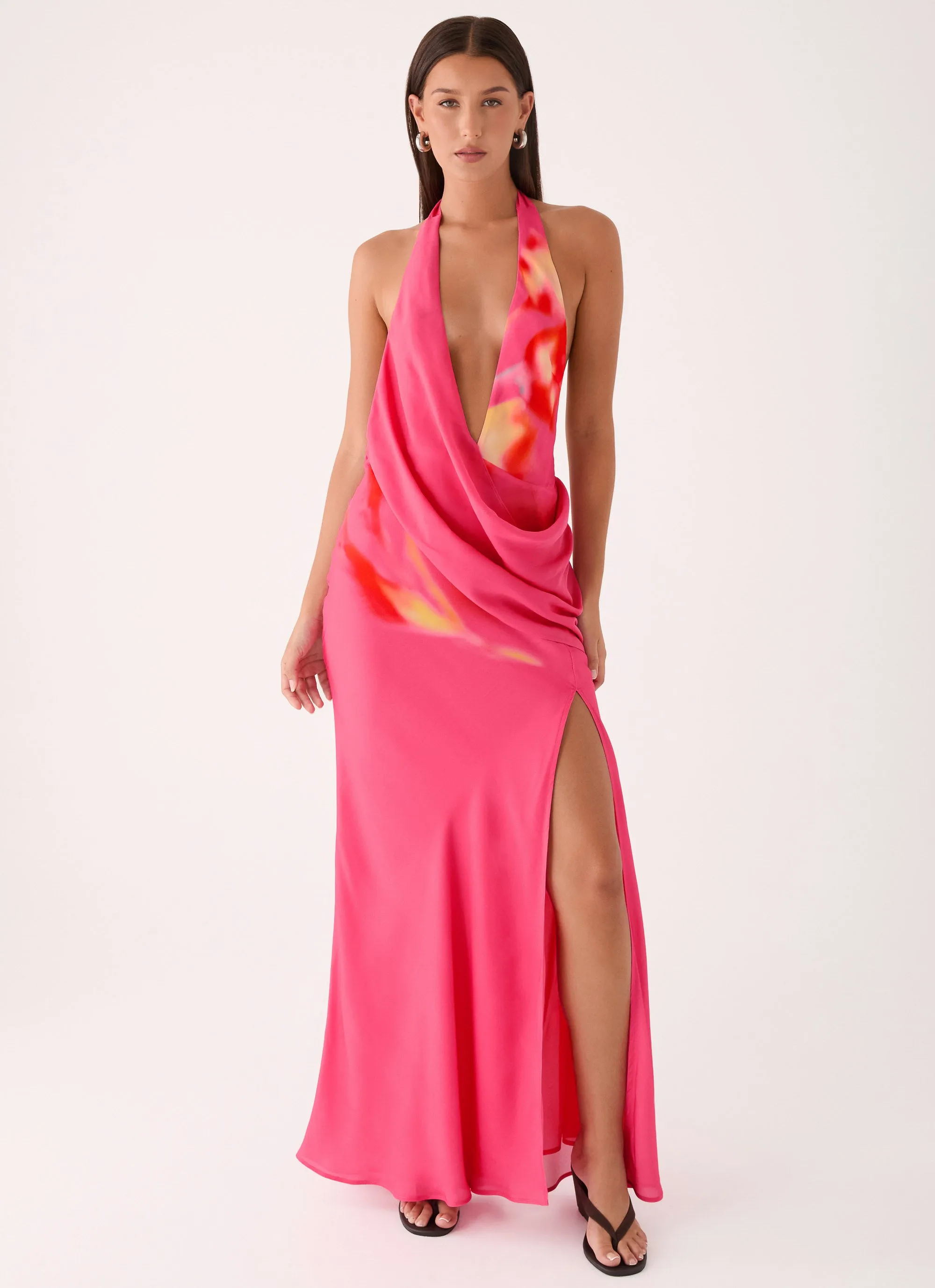 Calanbra Maxi Dress - Fuchsia sold by Peppermayo