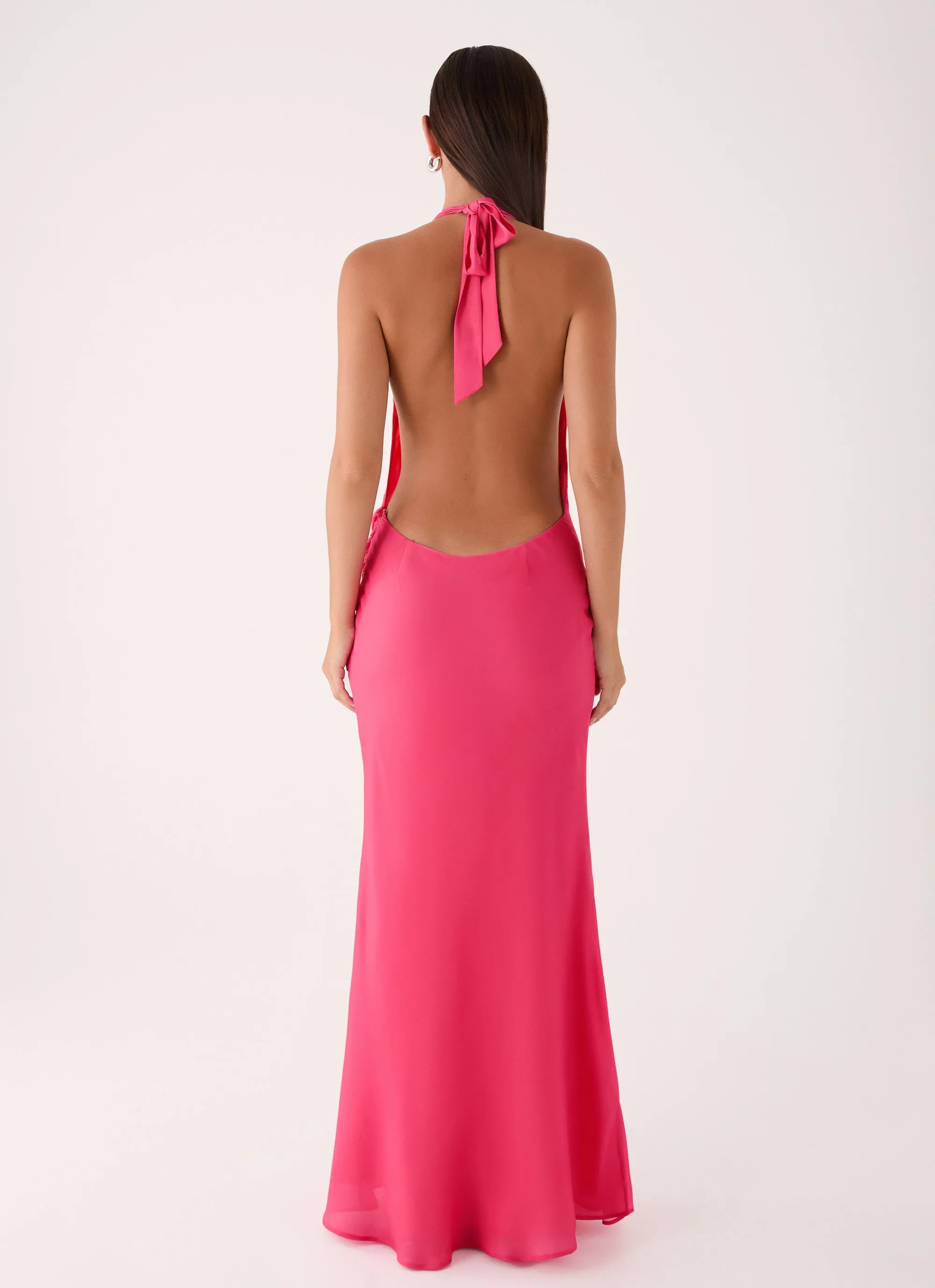 Calanbra Maxi Dress - Fuchsia sold by Peppermayo product image thumbnail 3