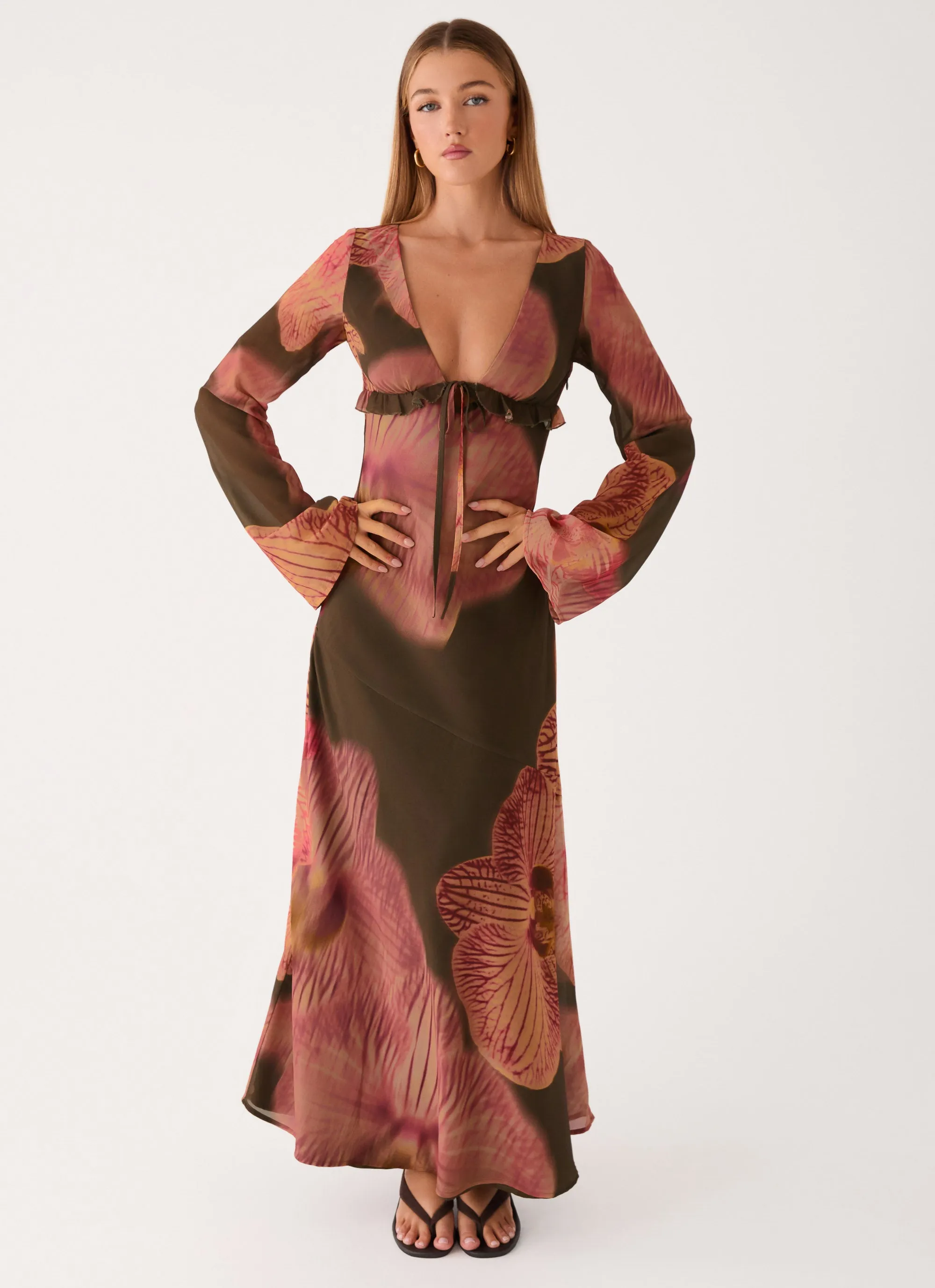 Kathryne Maxi Dress - Jungle Grove sold by Peppermayo