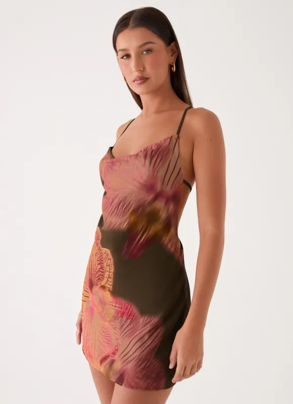 Amarae Mini Dress - Jungle Grove made by Peppermayo