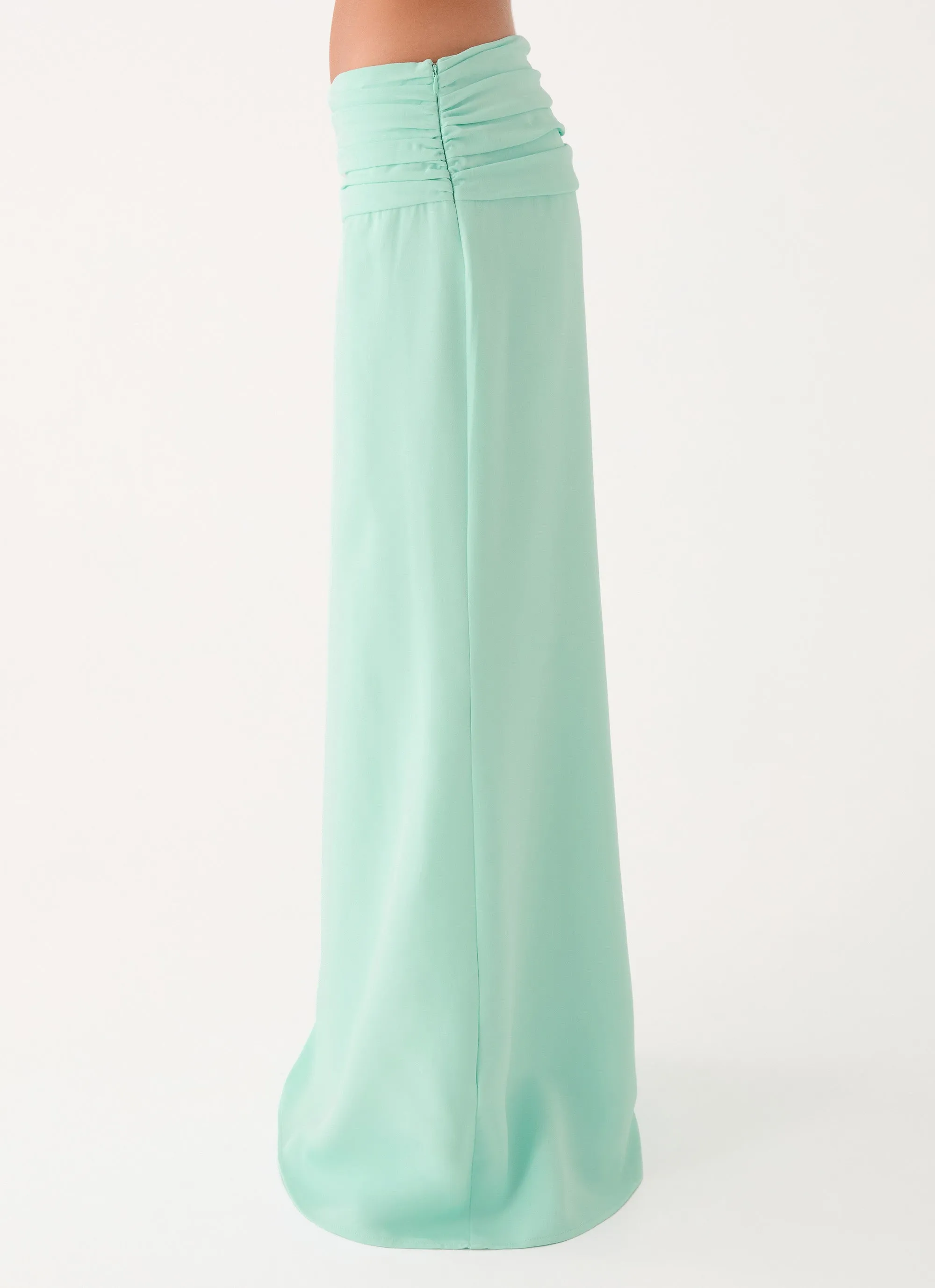 Tillie Maxi Skirt - Aqua sold by Peppermayo product image thumbnail 4