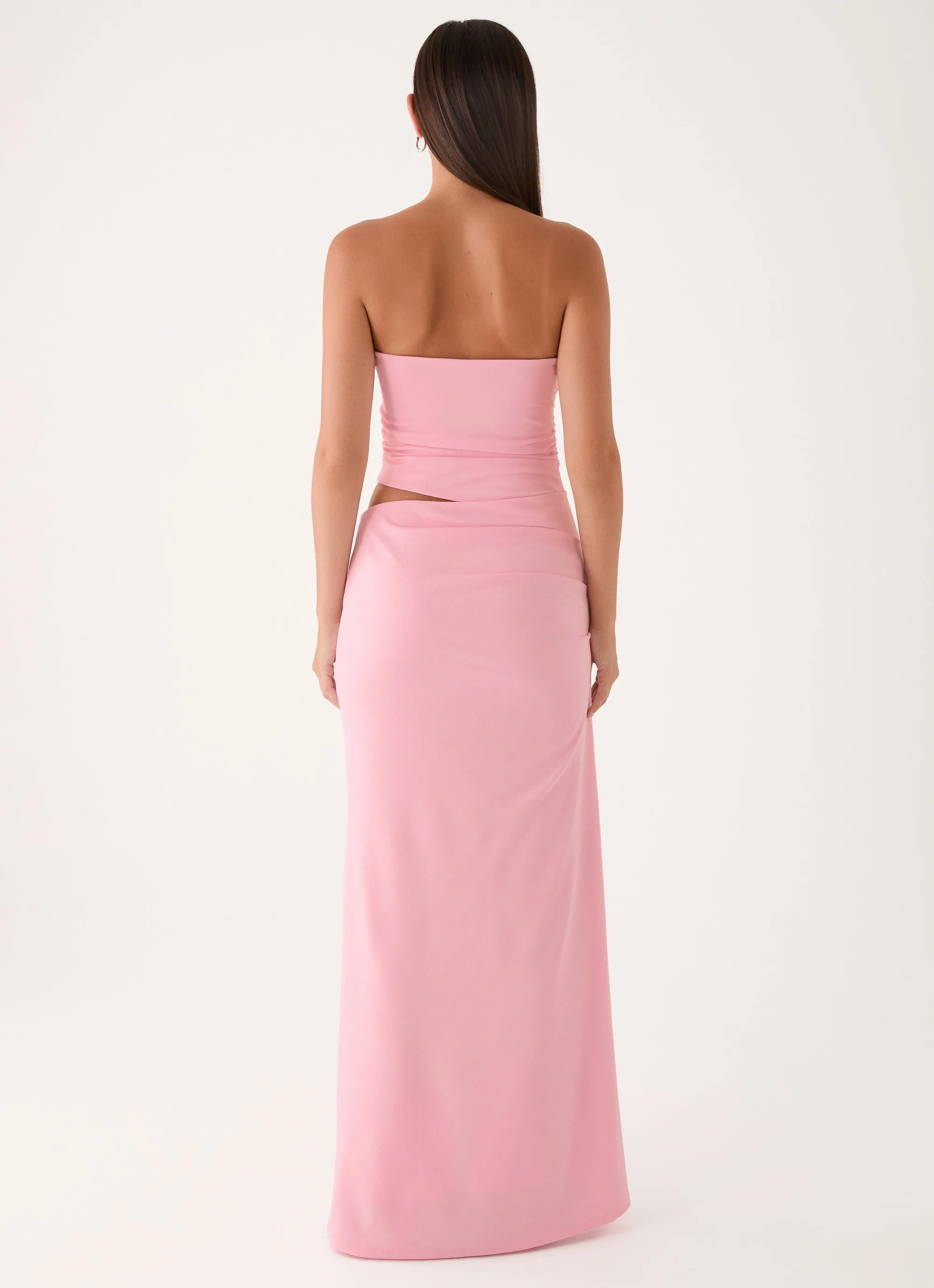 Carella Strapless Maxi Dress - Pink sold by Peppermayo product image thumbnail 2