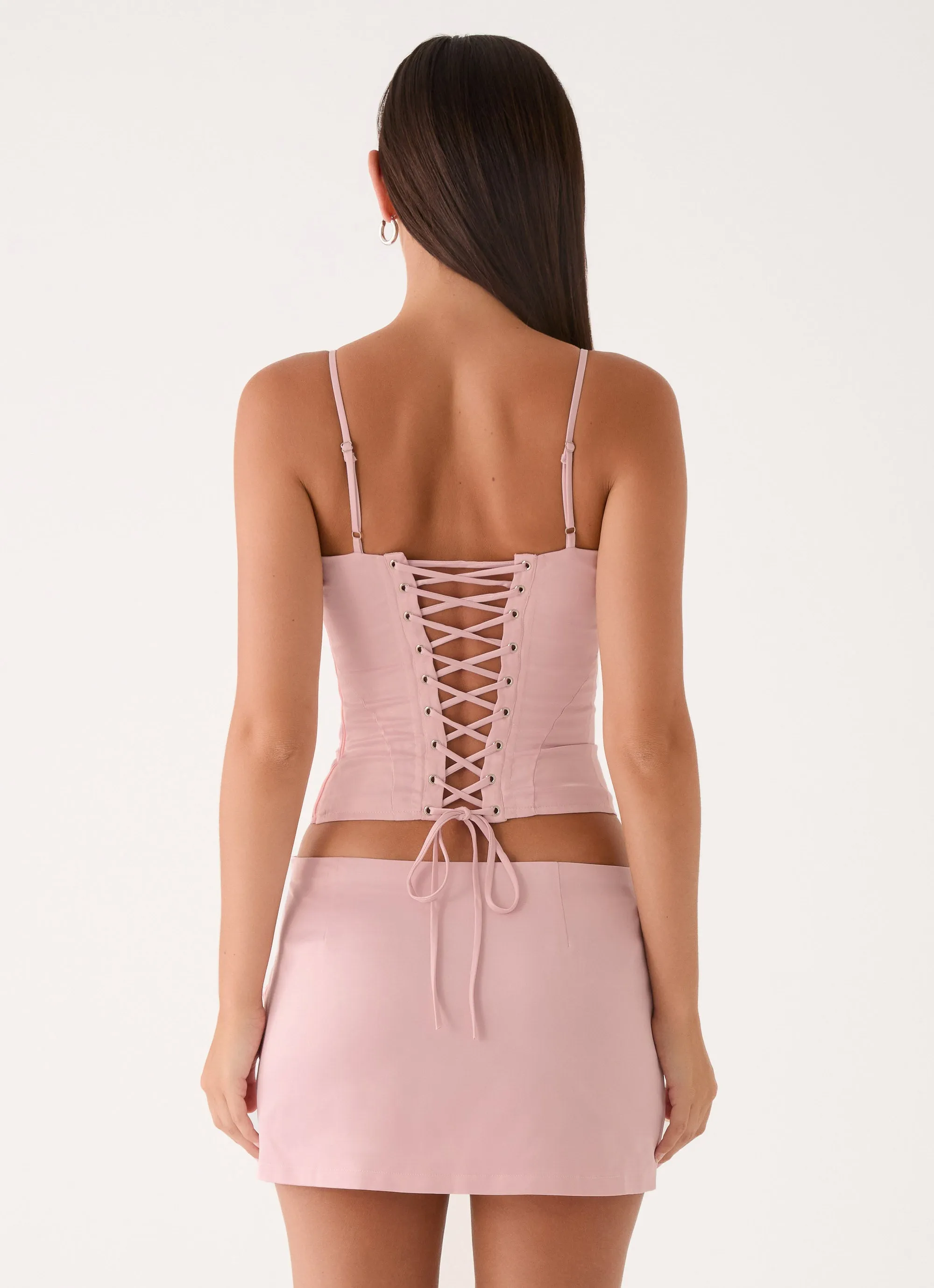 Ayella Bustier Top - Pink sold by Peppermayo product image thumbnail 3