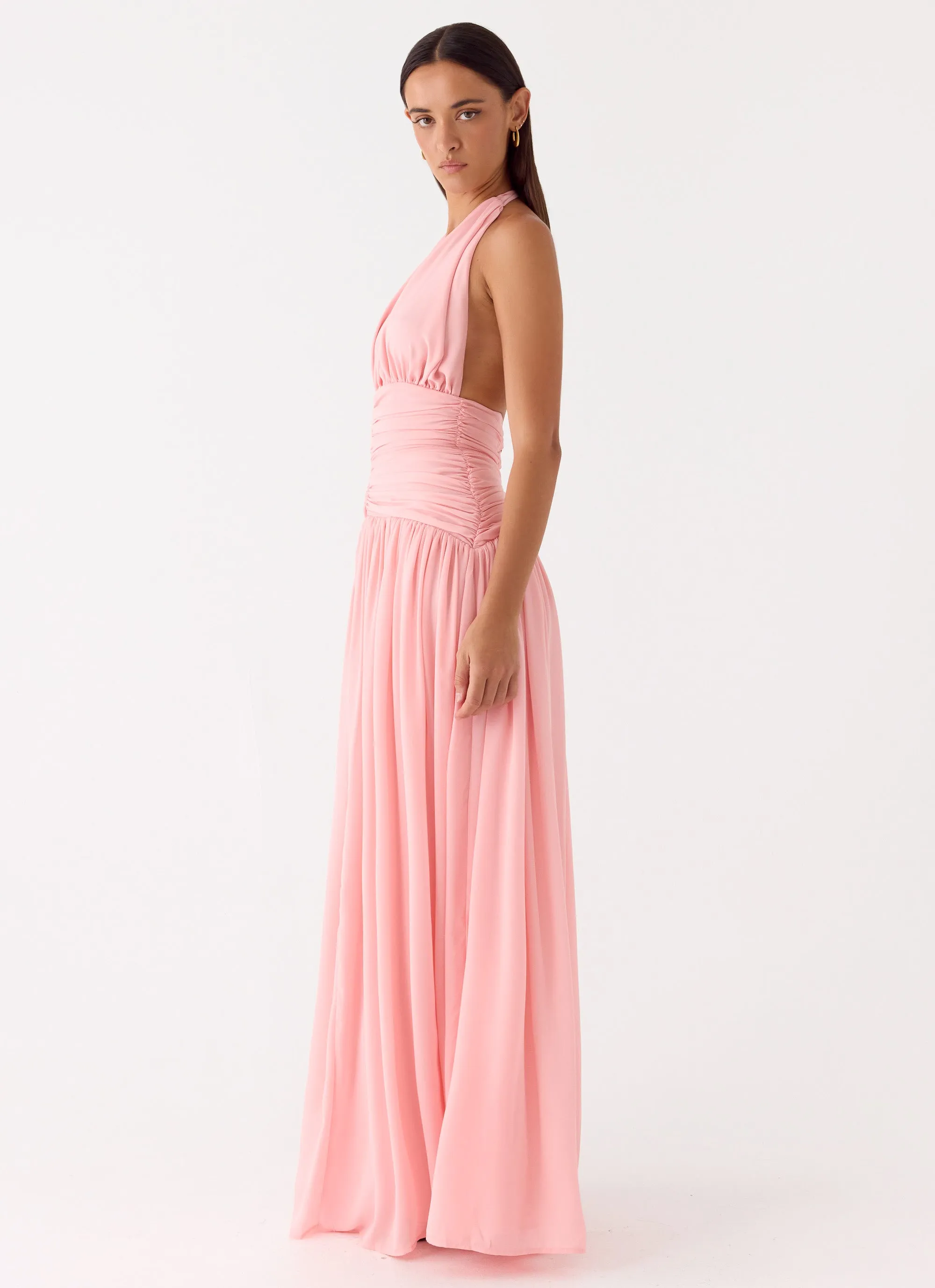 Jimena Maxi Dress - Peach sold by Peppermayo product image thumbnail 3