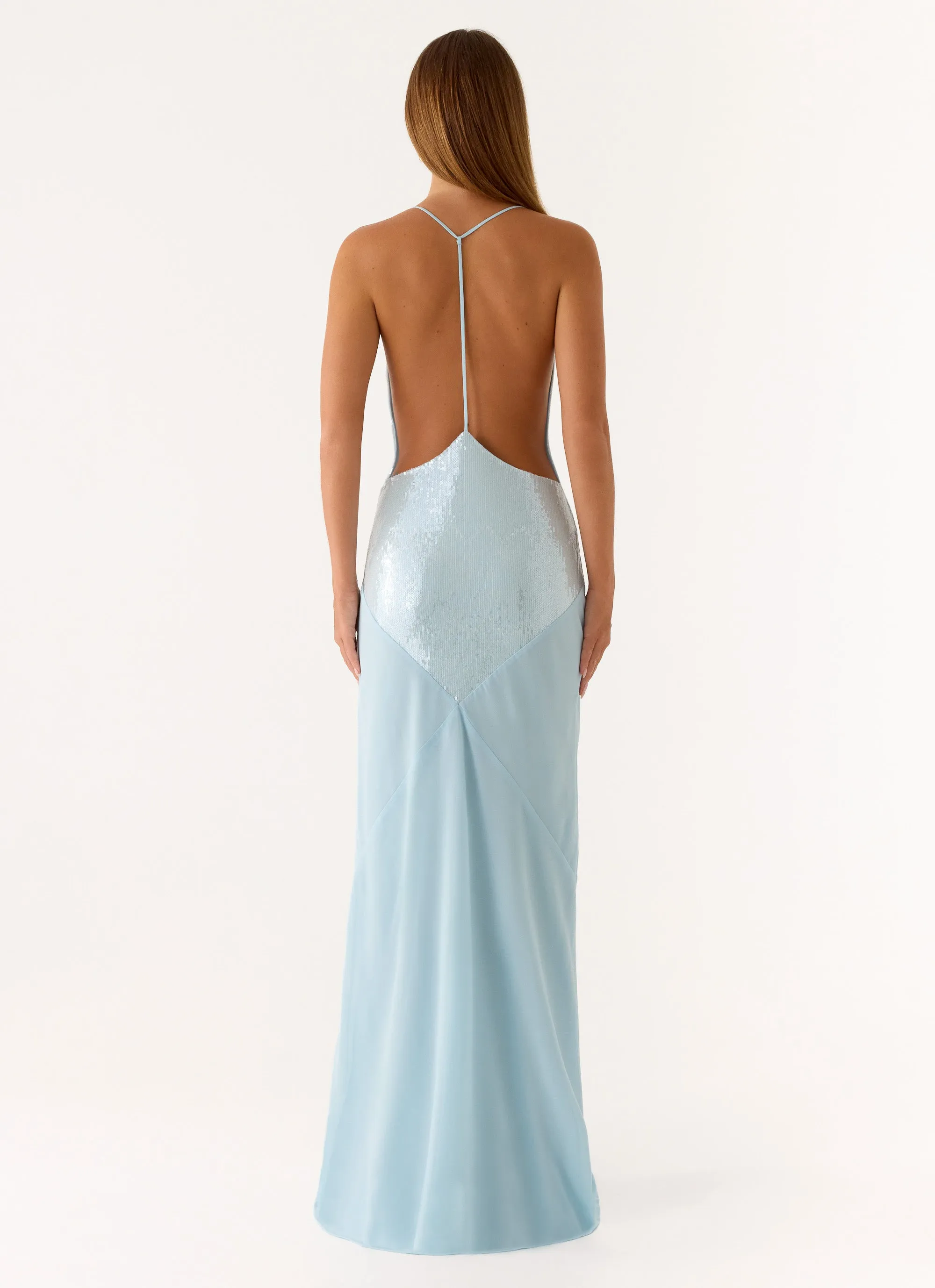 Cleodora Maxi Dress - Blue sold by Peppermayo product image thumbnail 3