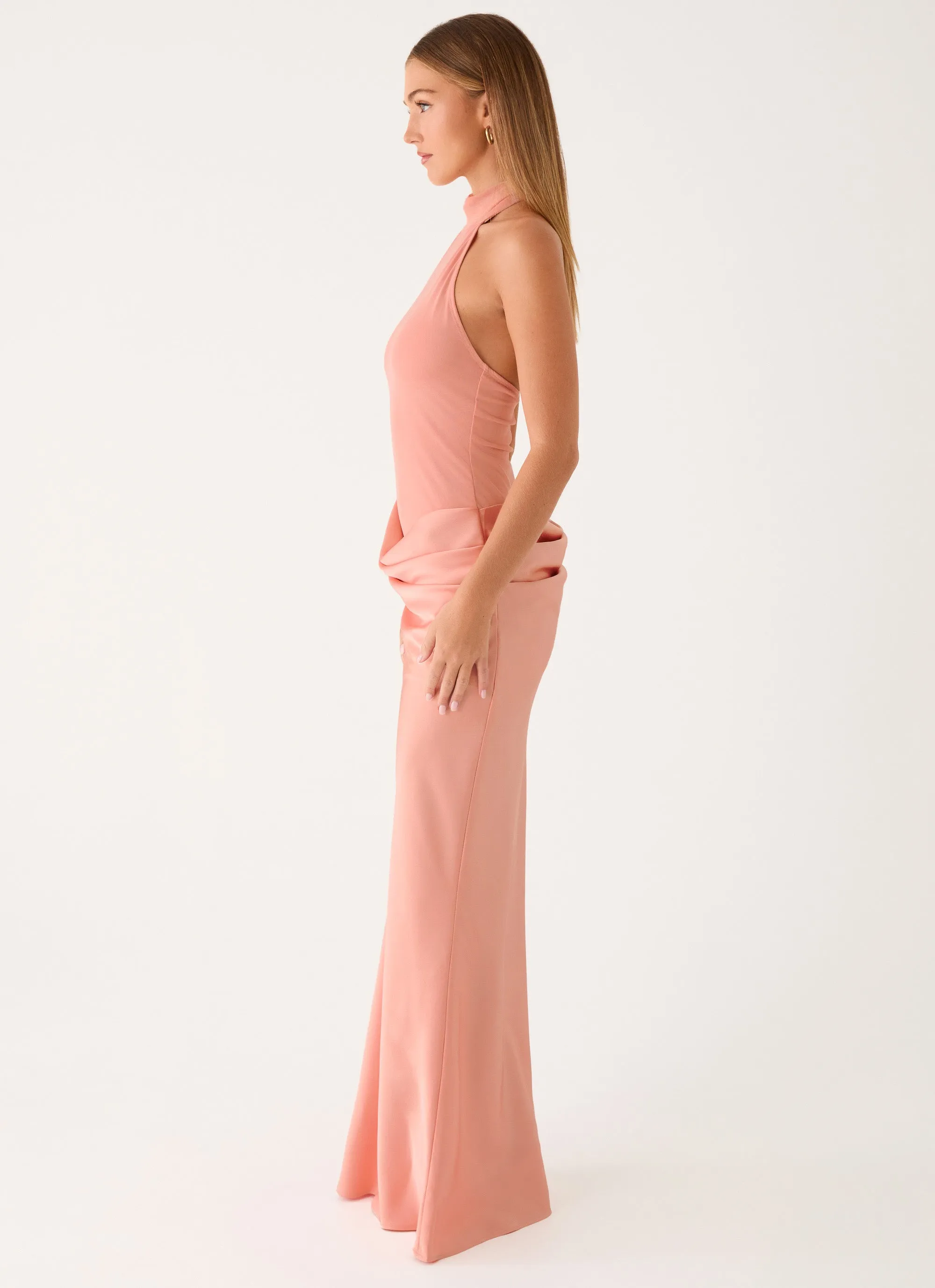 Kiyah Maxi Dress - Peach sold by Peppermayo product image thumbnail 4