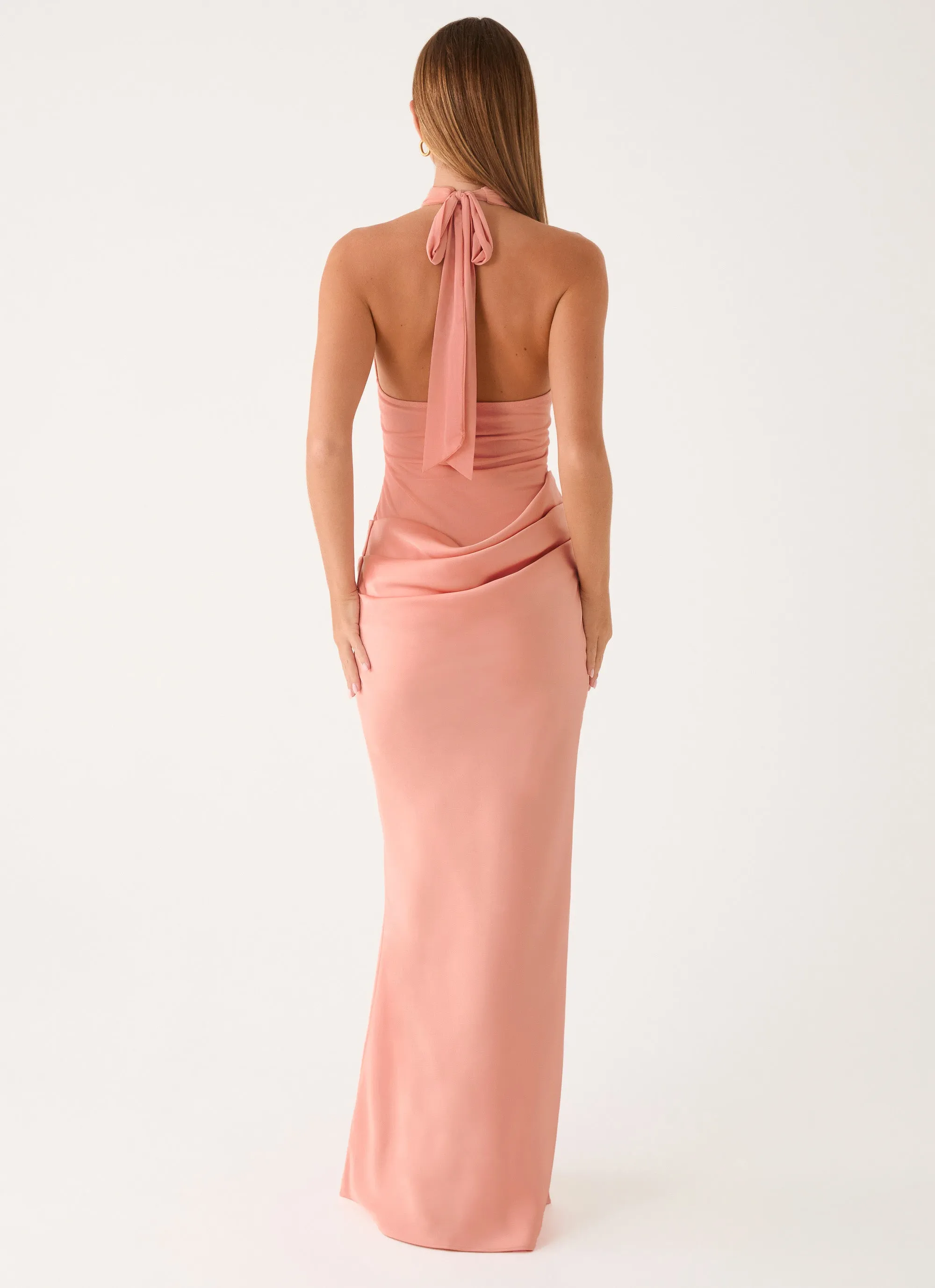 Kiyah Maxi Dress - Peach sold by Peppermayo product image thumbnail 3
