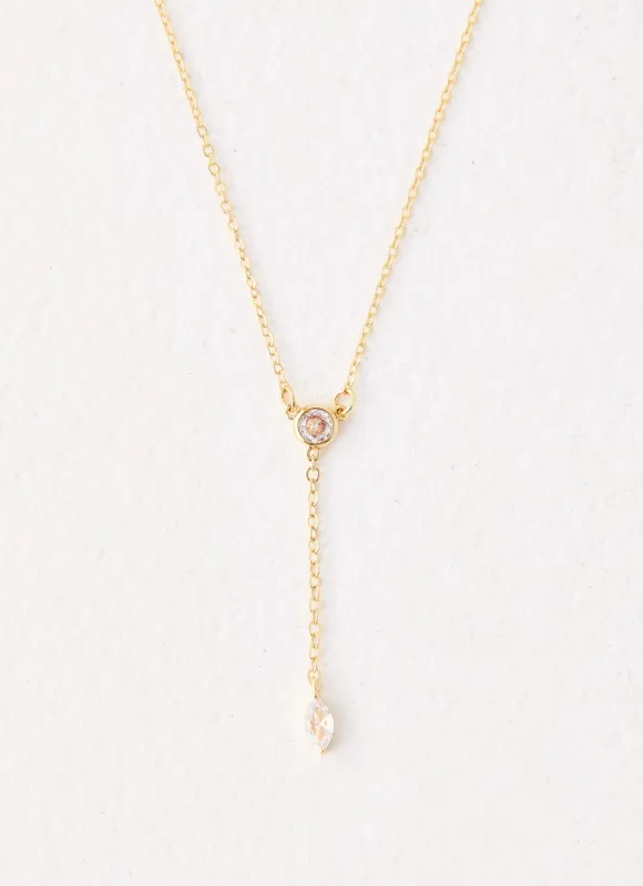 Sweet Soiree Necklace - Gold made by Peppermayo