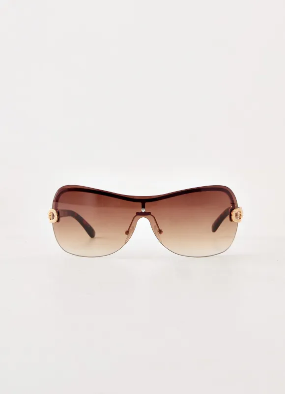 Smoked Amber Sunglasses - Brown made by Peppermayo