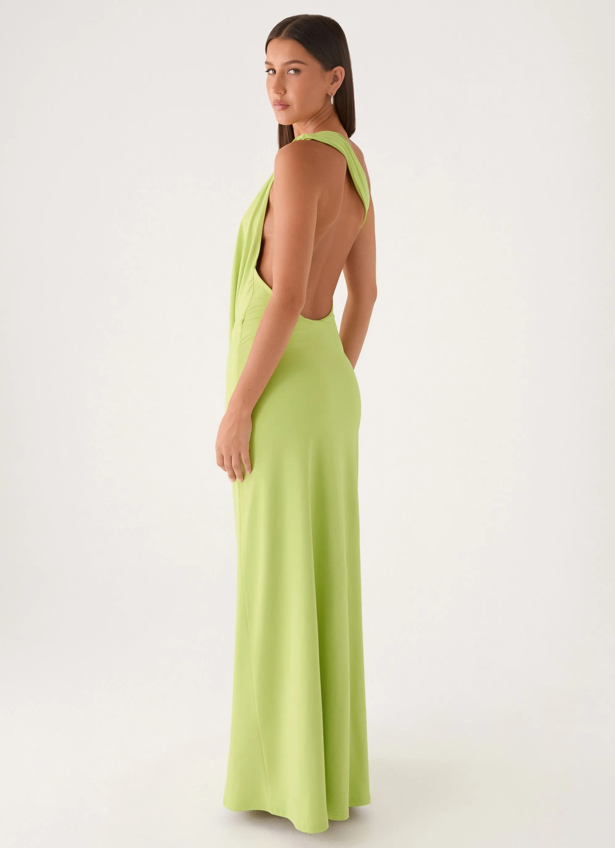 Isamaya Maxi Dress - Lime sold by Peppermayo product image thumbnail 4