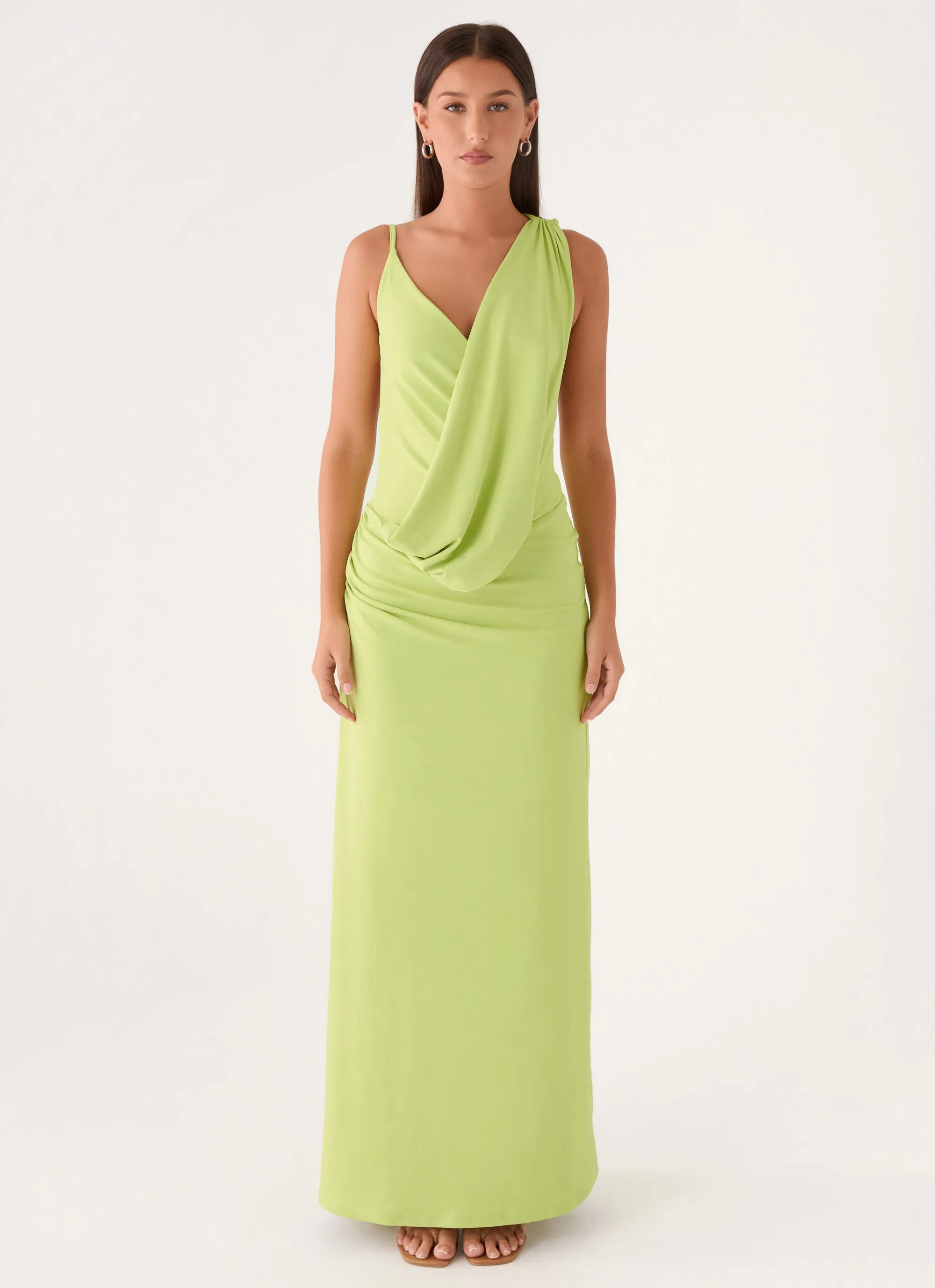 Isamaya Maxi Dress - Lime sold by Peppermayo product image thumbnail 5
