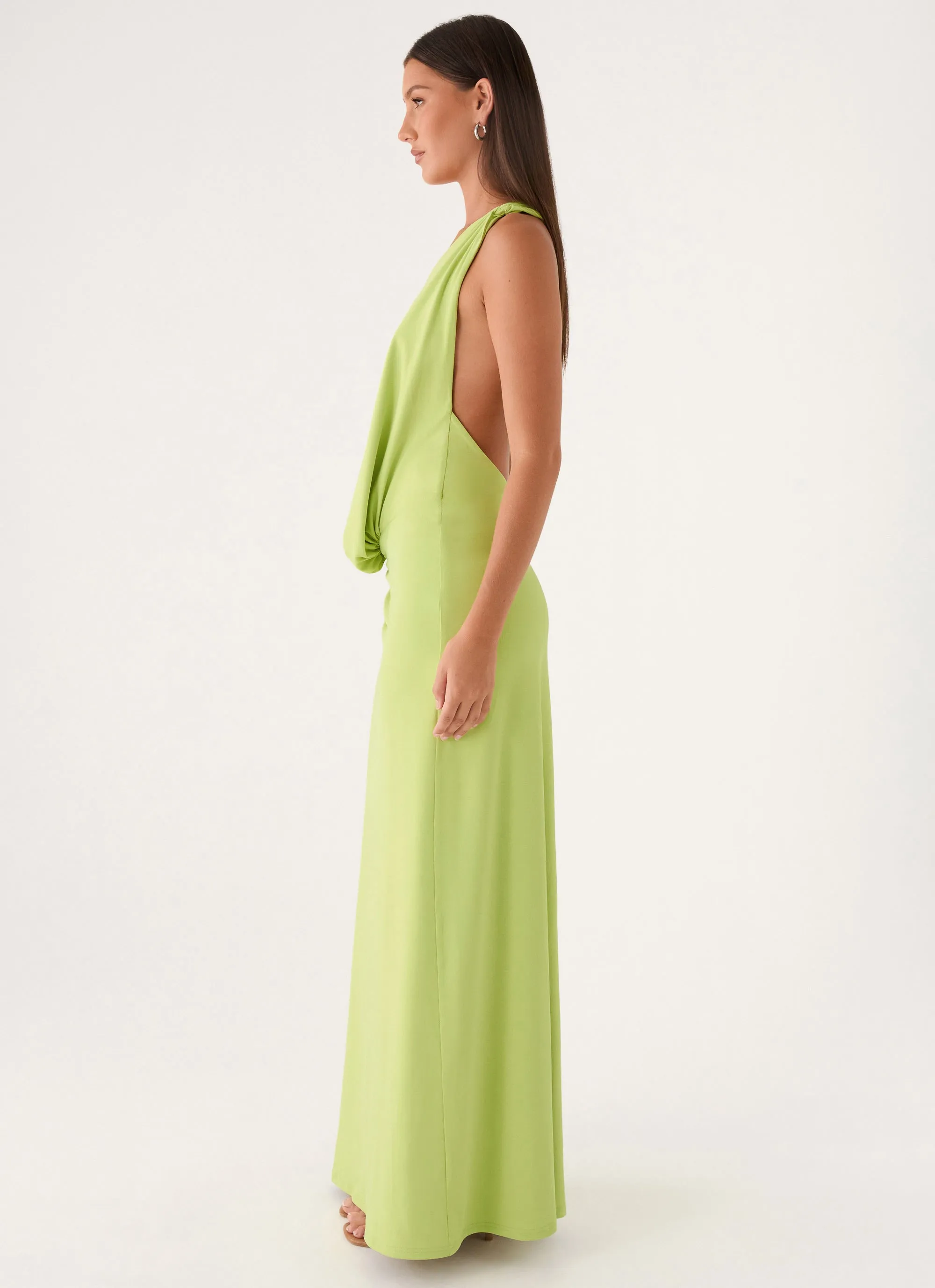 Isamaya Maxi Dress - Lime sold by Peppermayo product image thumbnail 2