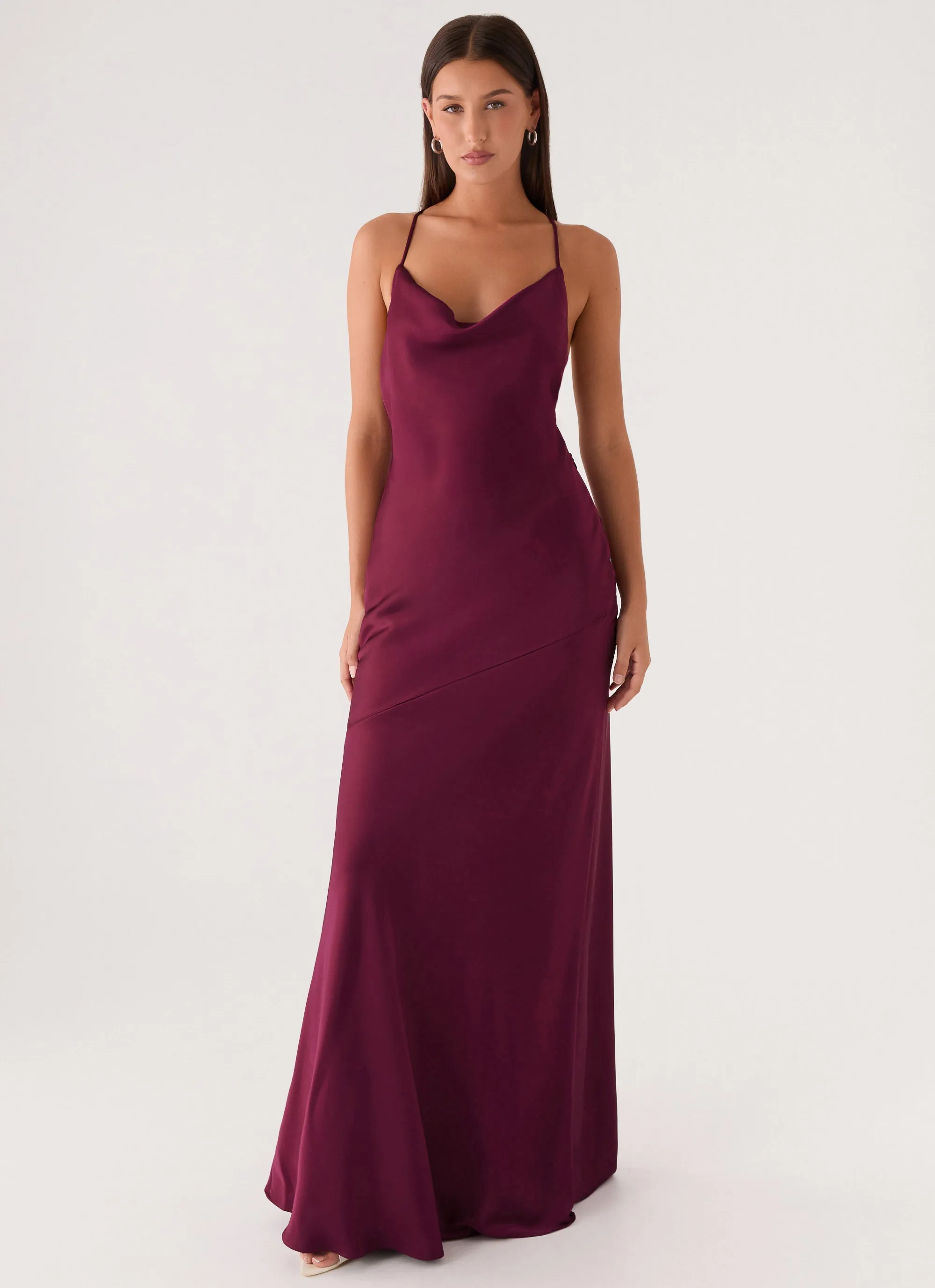 Tiano Maxi Dress - Plum sold by Peppermayo product image thumbnail 5