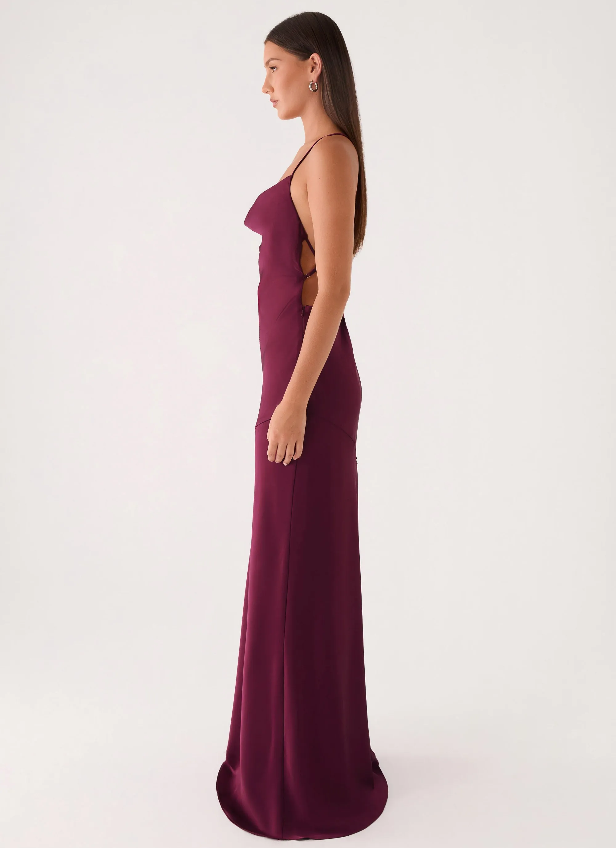 Tiano Maxi Dress - Plum sold by Peppermayo product image thumbnail 3