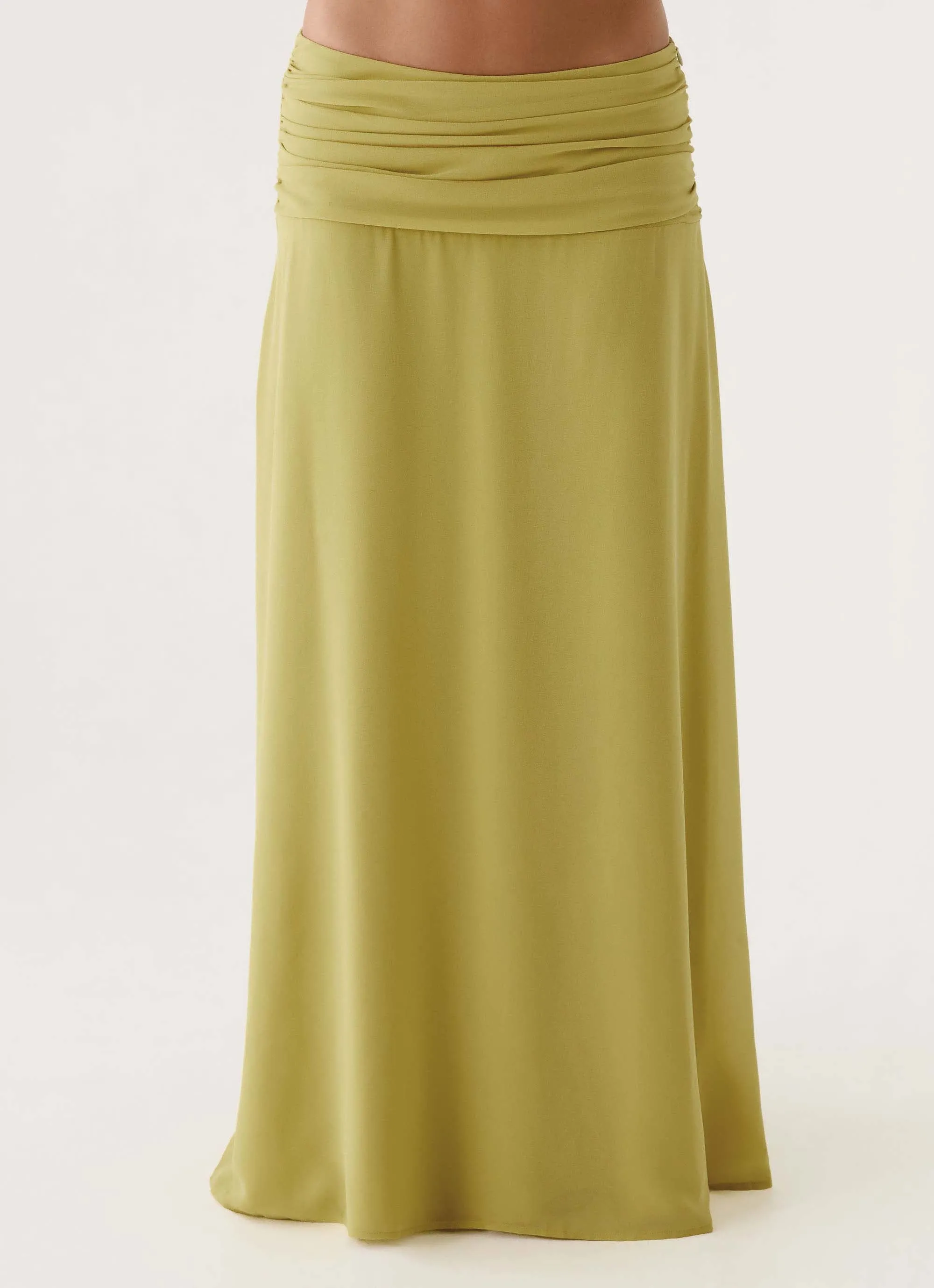 Willowmena Maxi Skirt - Lime sold by Peppermayo product image thumbnail 4