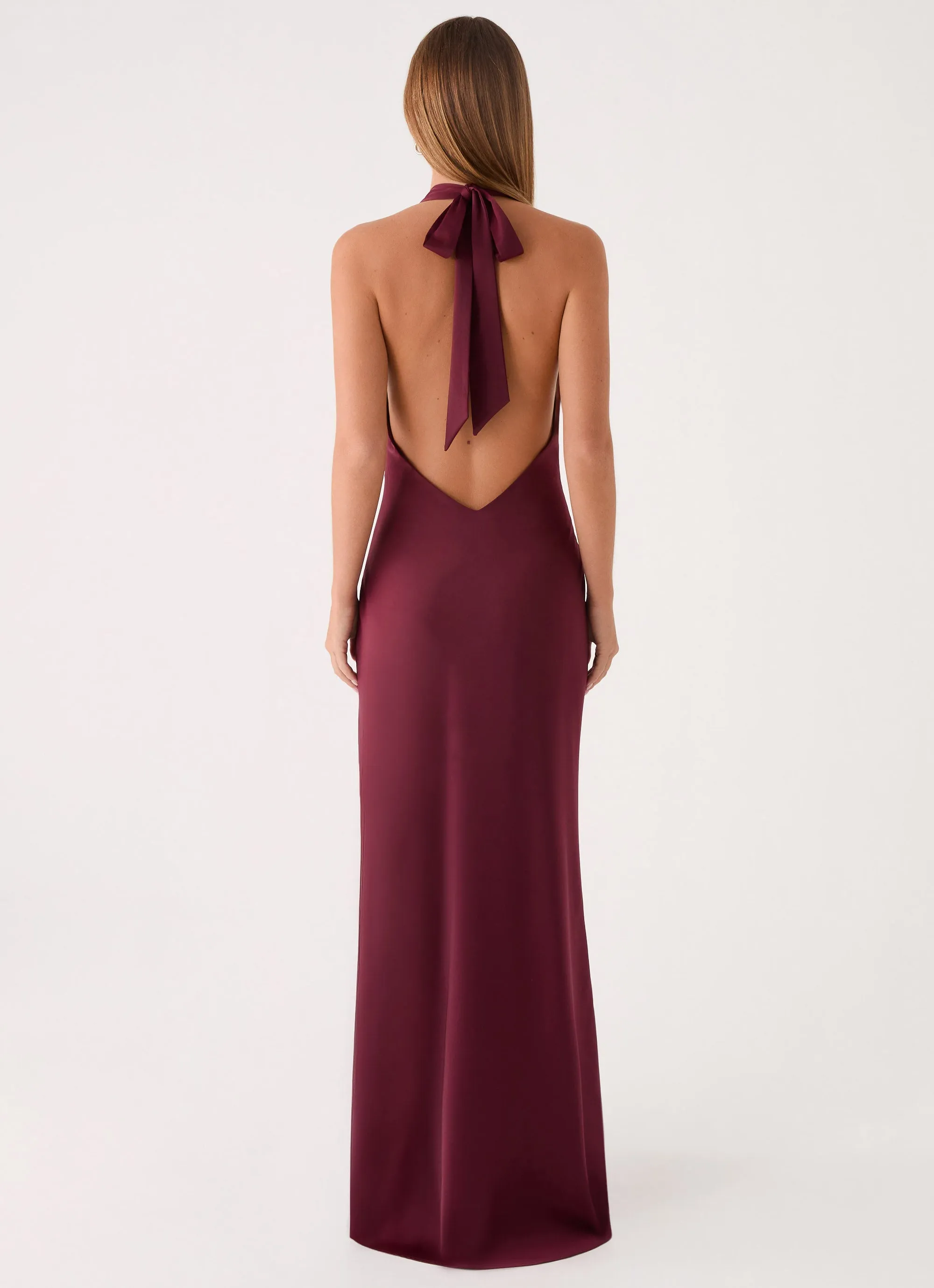 Eloise Maxi Dress - Plum sold by Peppermayo product image thumbnail 3