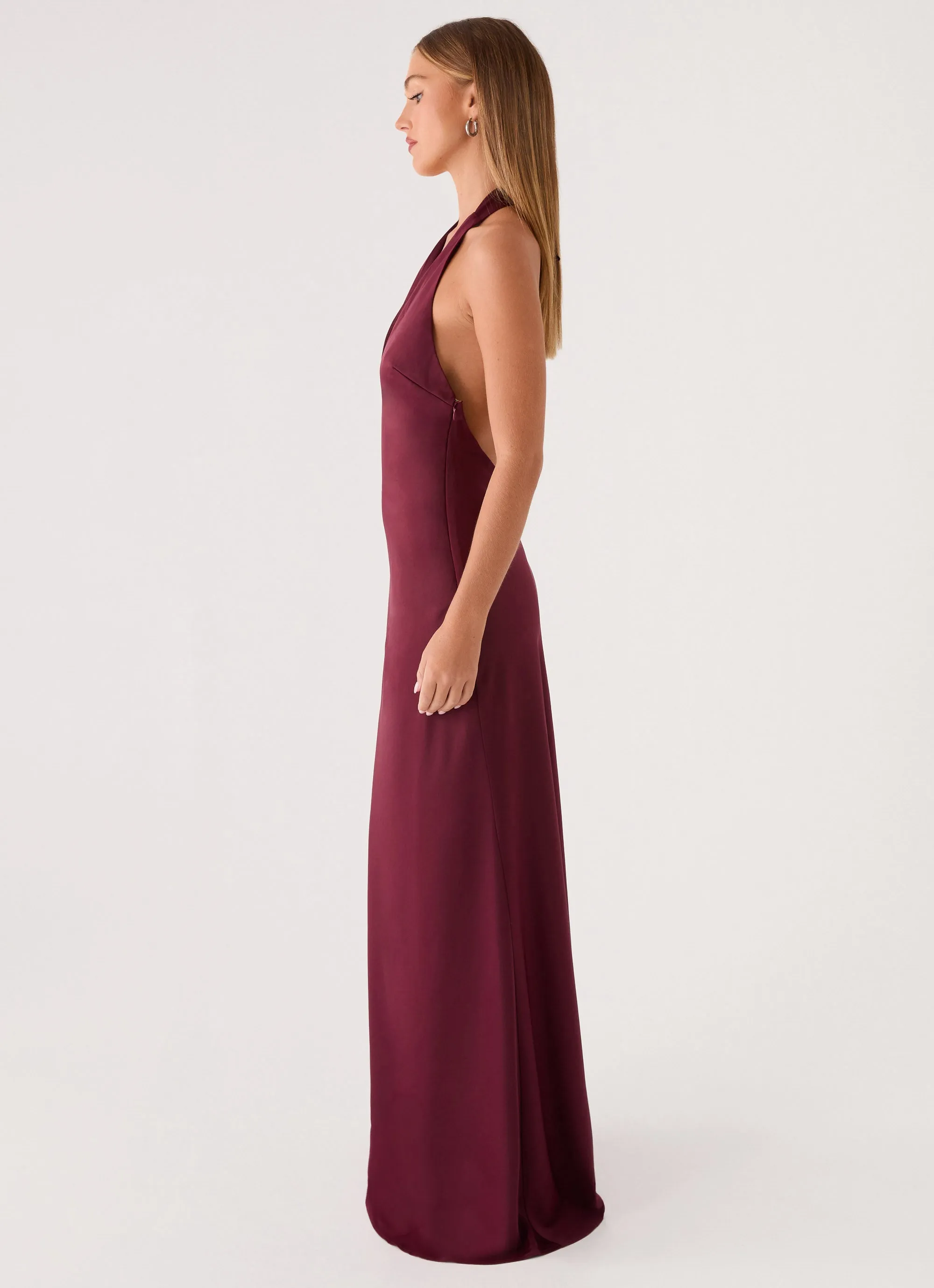 Eloise Maxi Dress - Plum sold by Peppermayo product image thumbnail 2