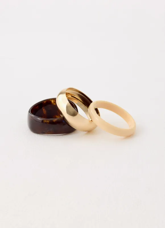 Spiced Earth Bangles - Multi made by Peppermayo