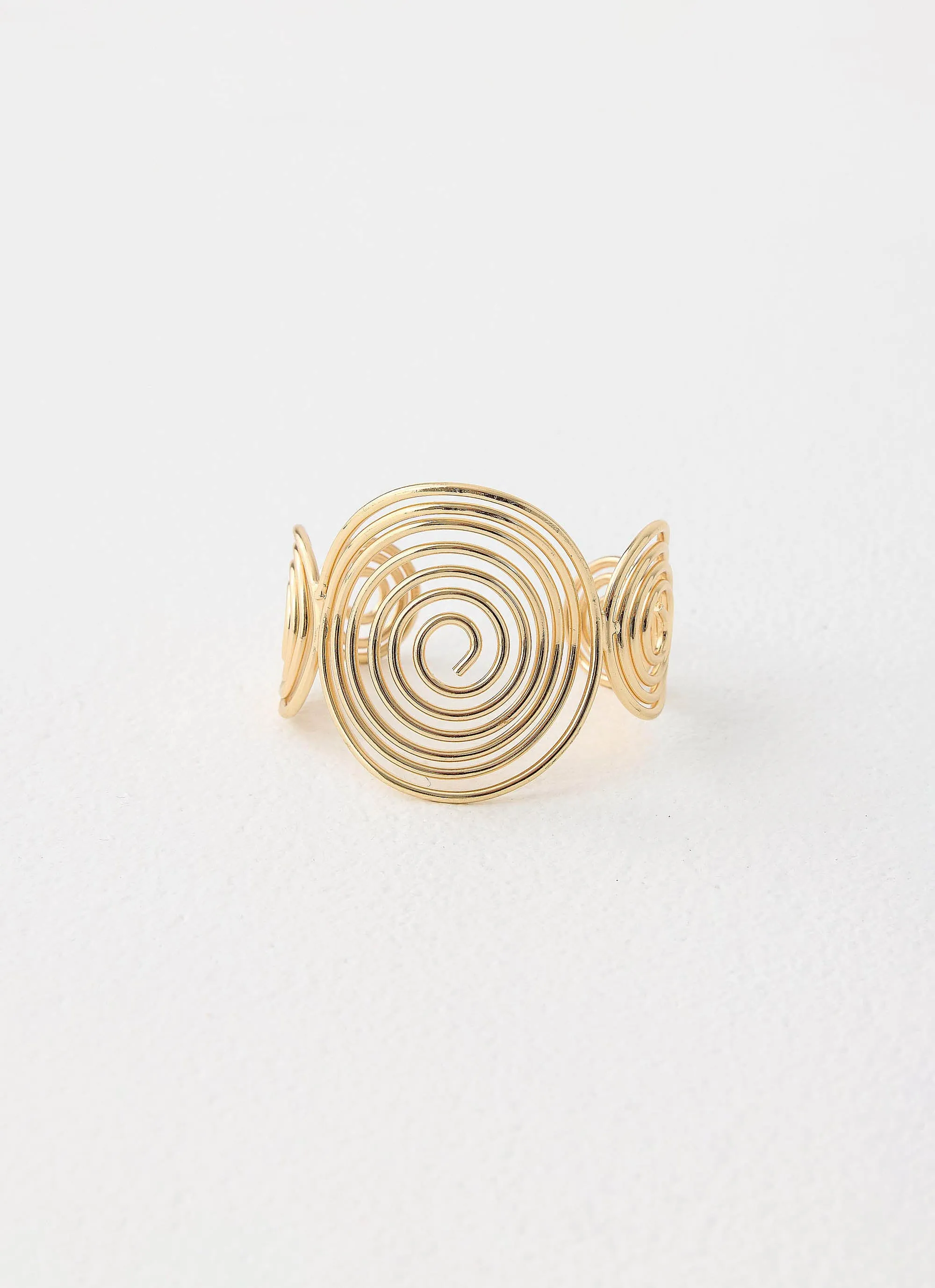Cocoa Rush Arm Cuff - Gold sold by Peppermayo product image thumbnail 4