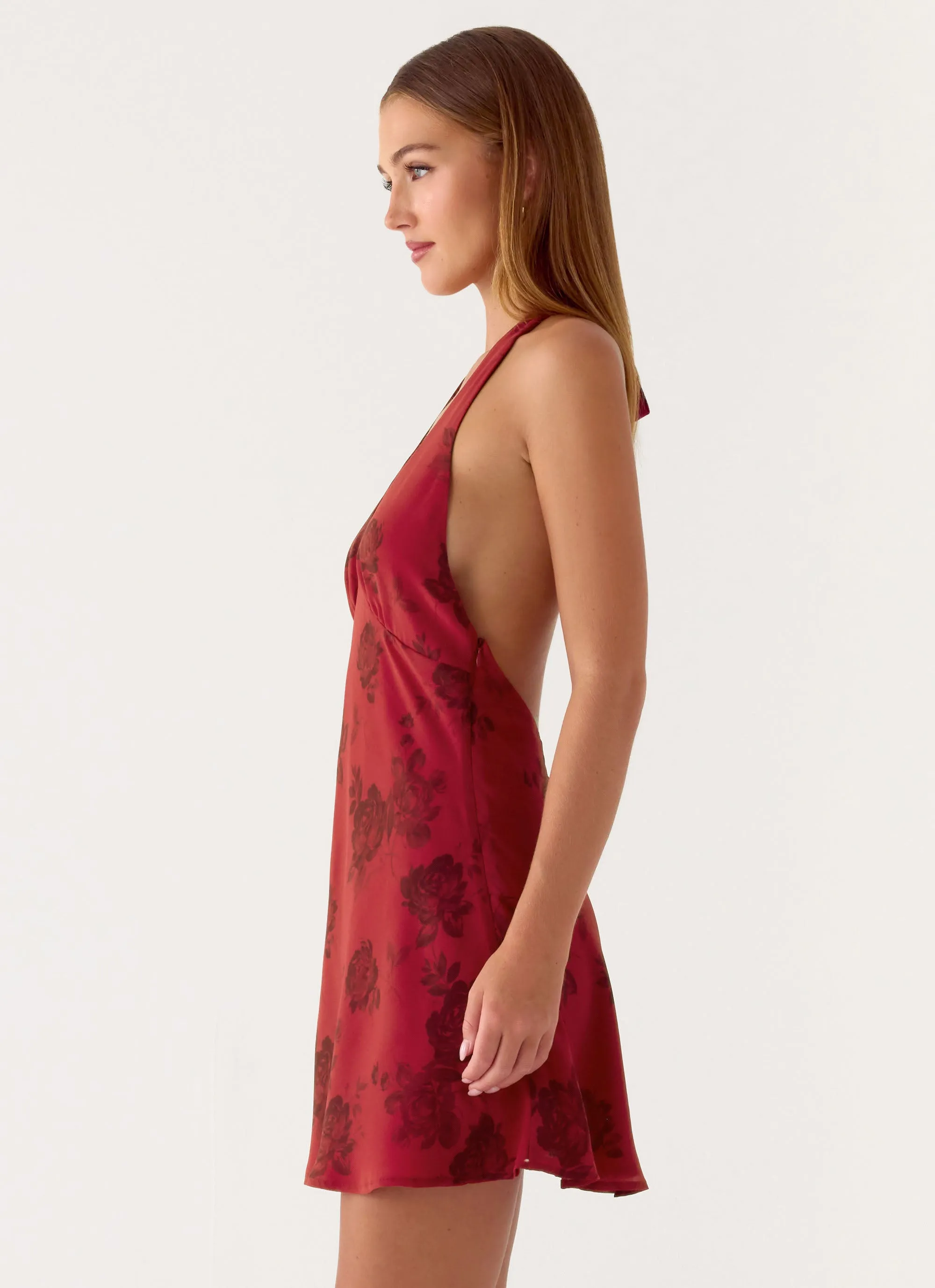 Magnolia Mini Dress - Cherry Rose sold by Peppermayo product image thumbnail 2