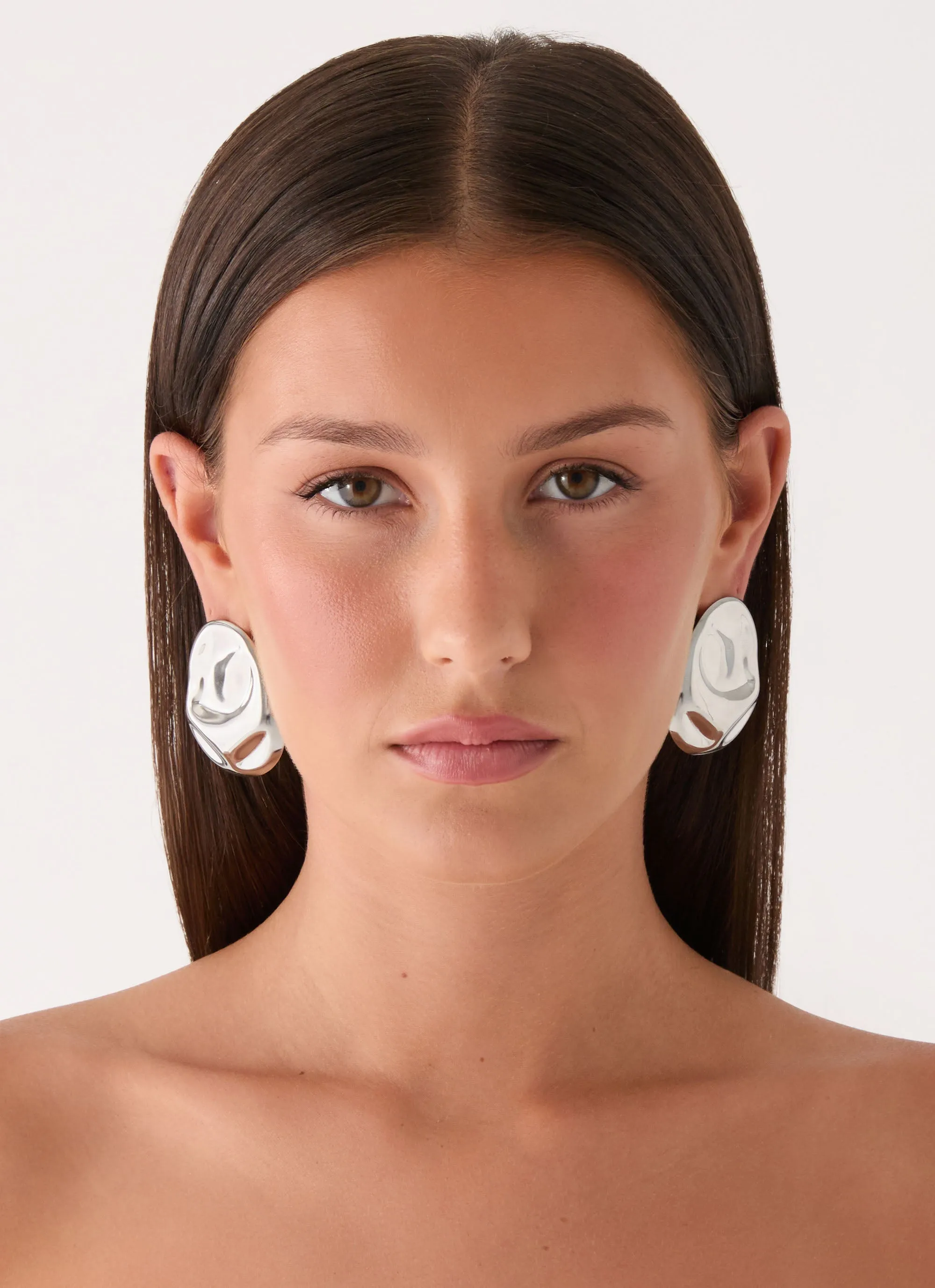 Silver Siren Earrings - Silver sold by Peppermayo product image thumbnail 2