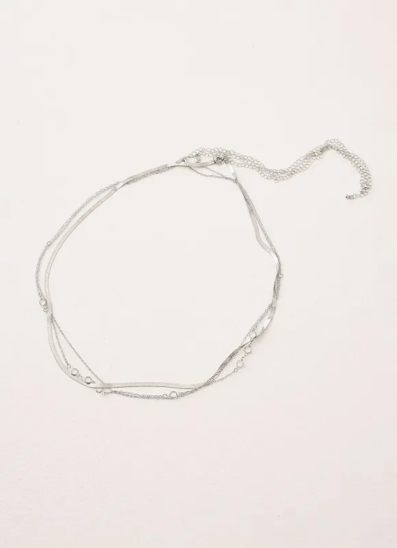 Scene Stealer Belly Chain - Silver made by Peppermayo