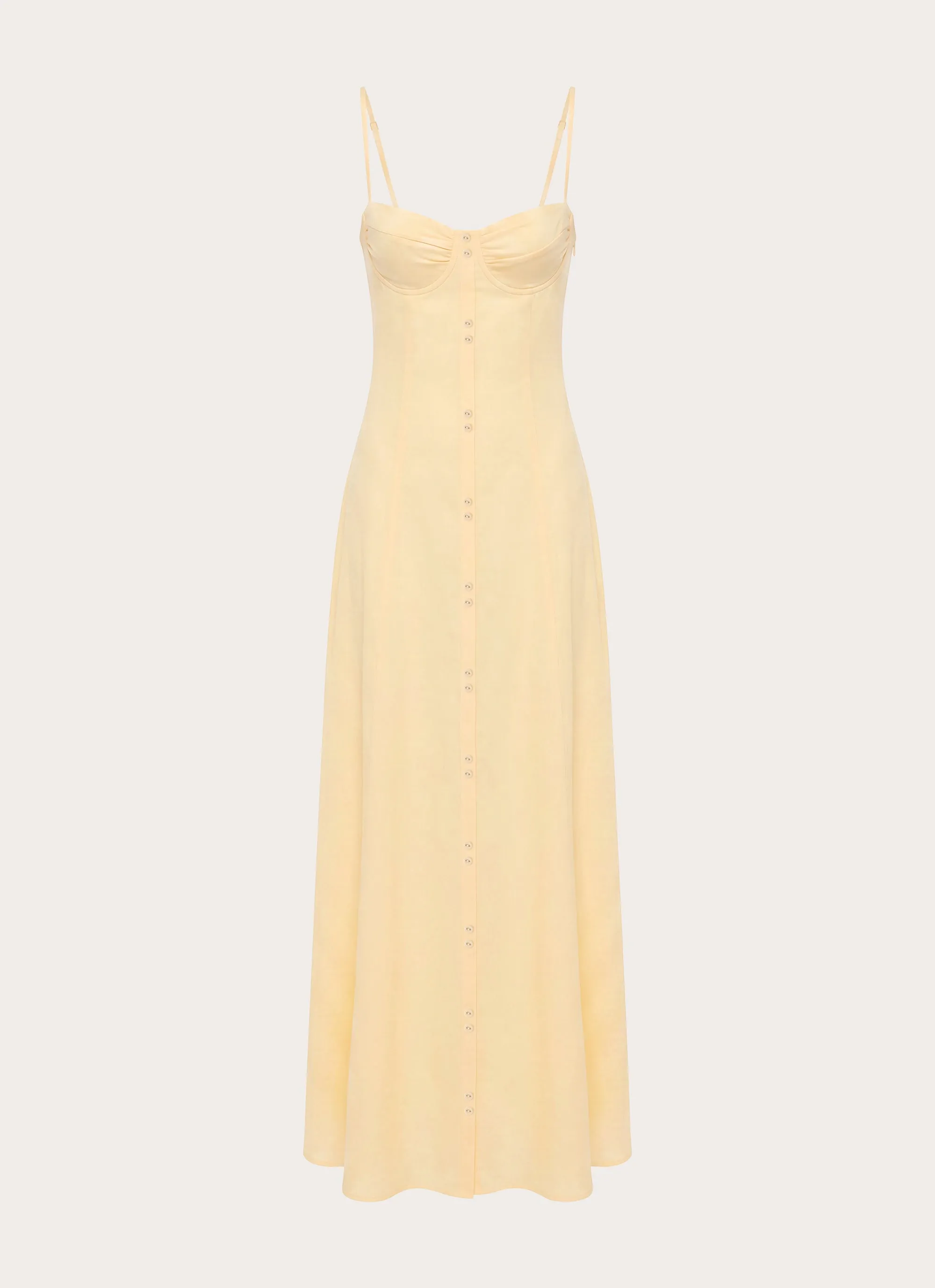 Samah Maxi Dress - Lemon sold by Peppermayo product image thumbnail 2
