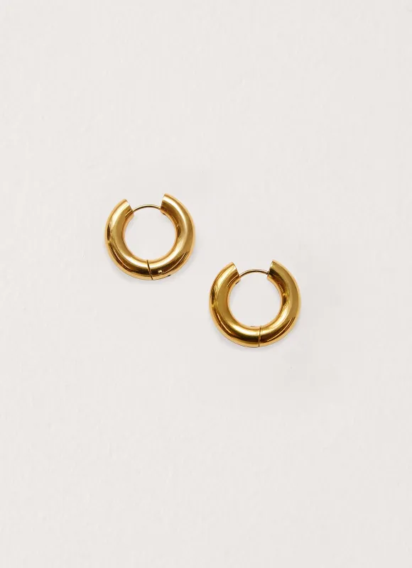 Juicy Drop Earrings - Gold made by Peppermayo