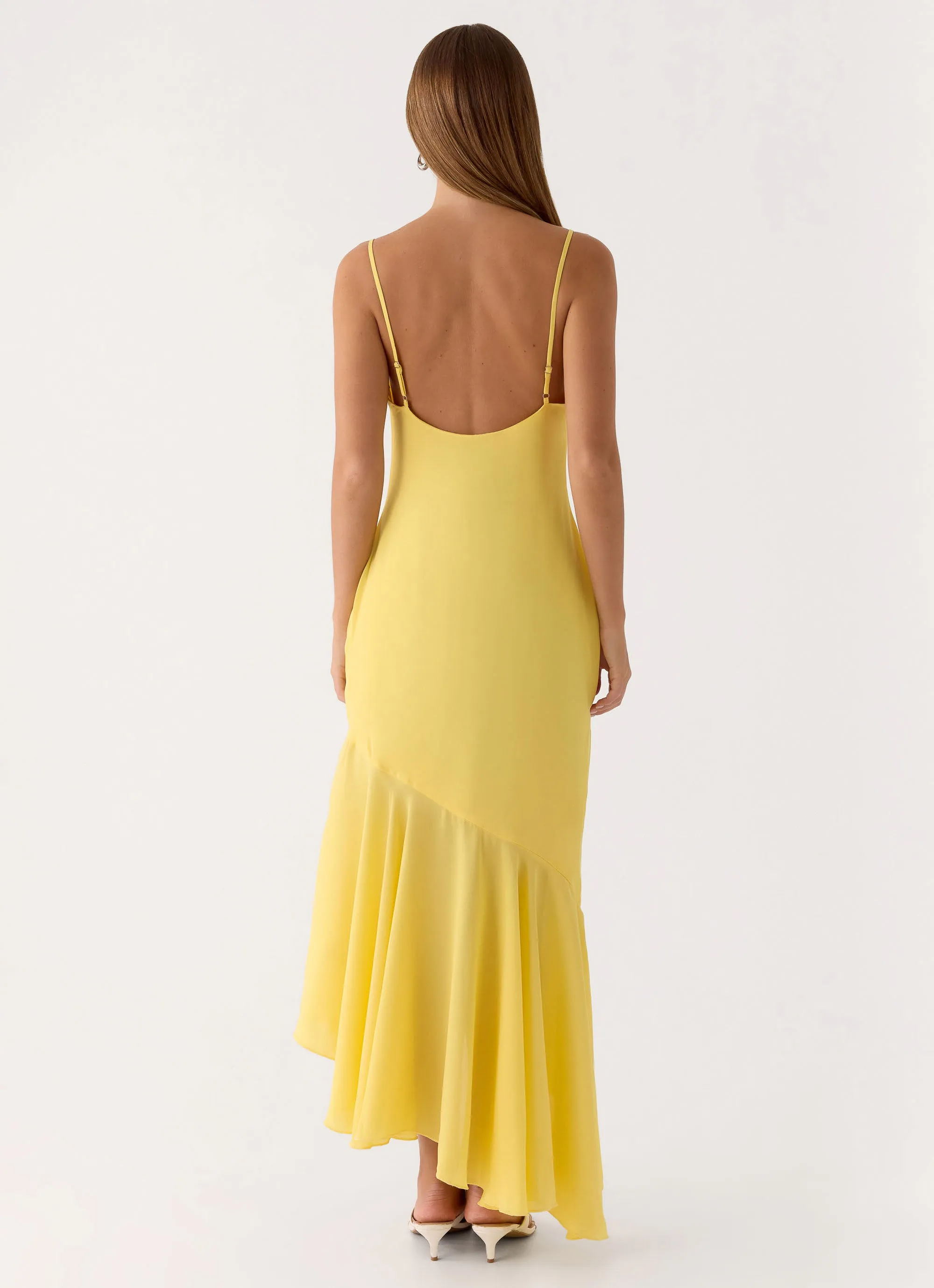 Talindra Midi Dress - Bright Lemon sold by Peppermayo product image thumbnail 5
