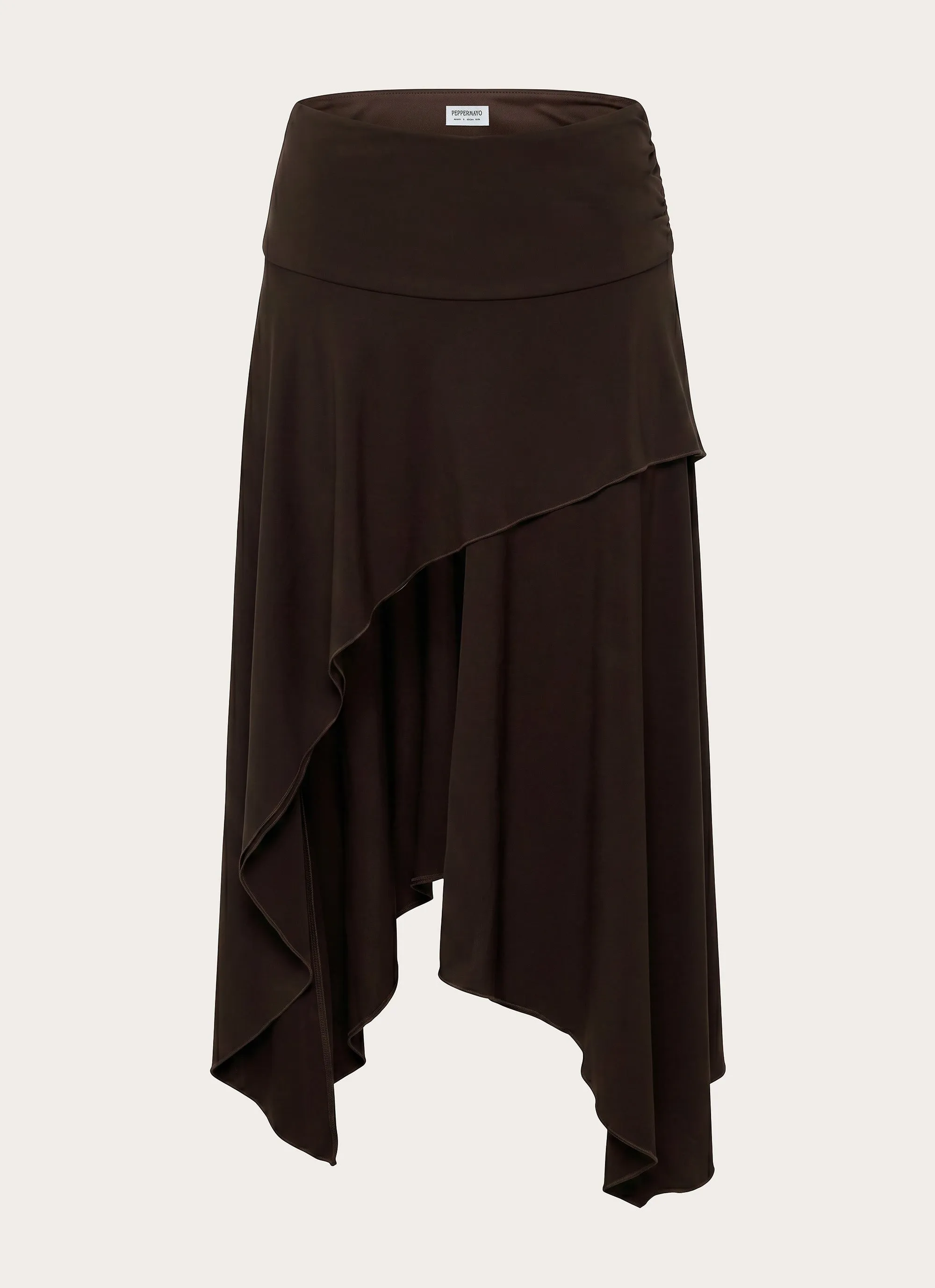 Lycia Midi Skirt - Chocolate sold by Peppermayo product image thumbnail 3