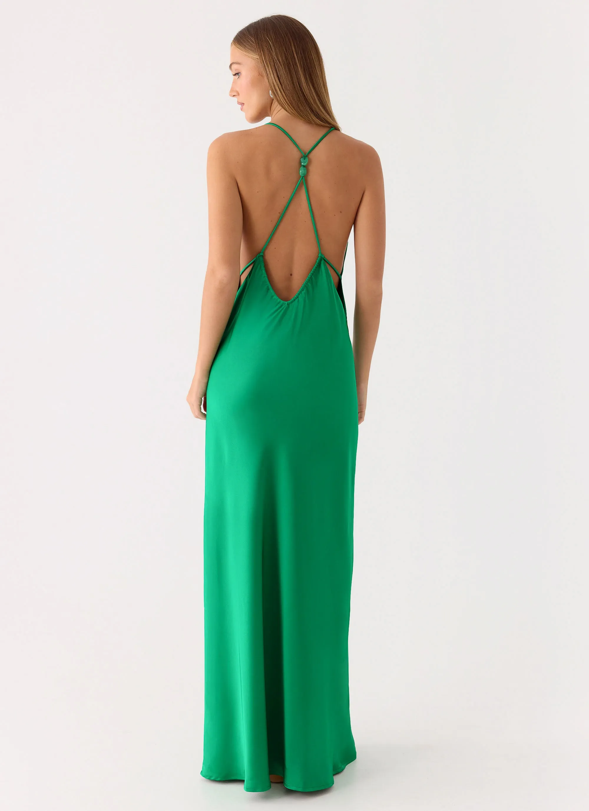 Esmeray Maxi Dress - Emerald Green sold by Peppermayo product image thumbnail 4