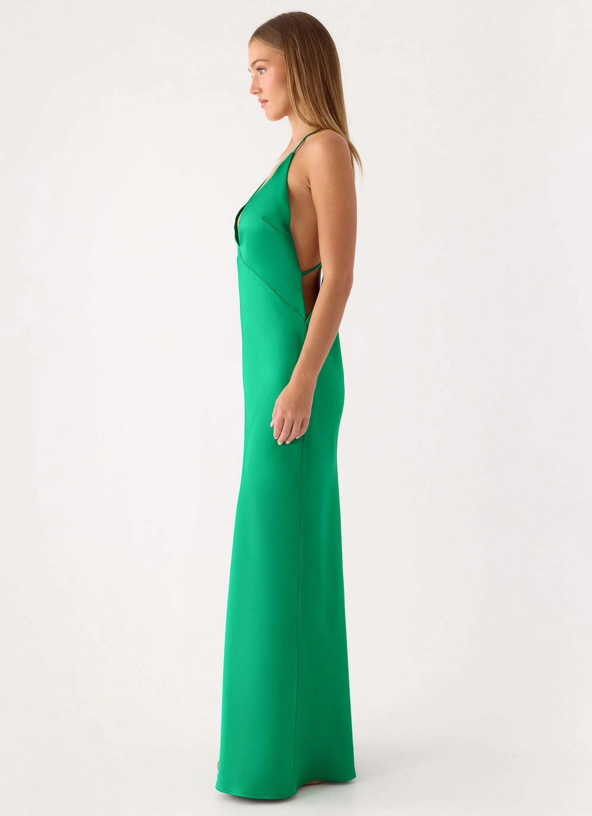 Esmeray Maxi Dress - Emerald Green sold by Peppermayo product image thumbnail 5